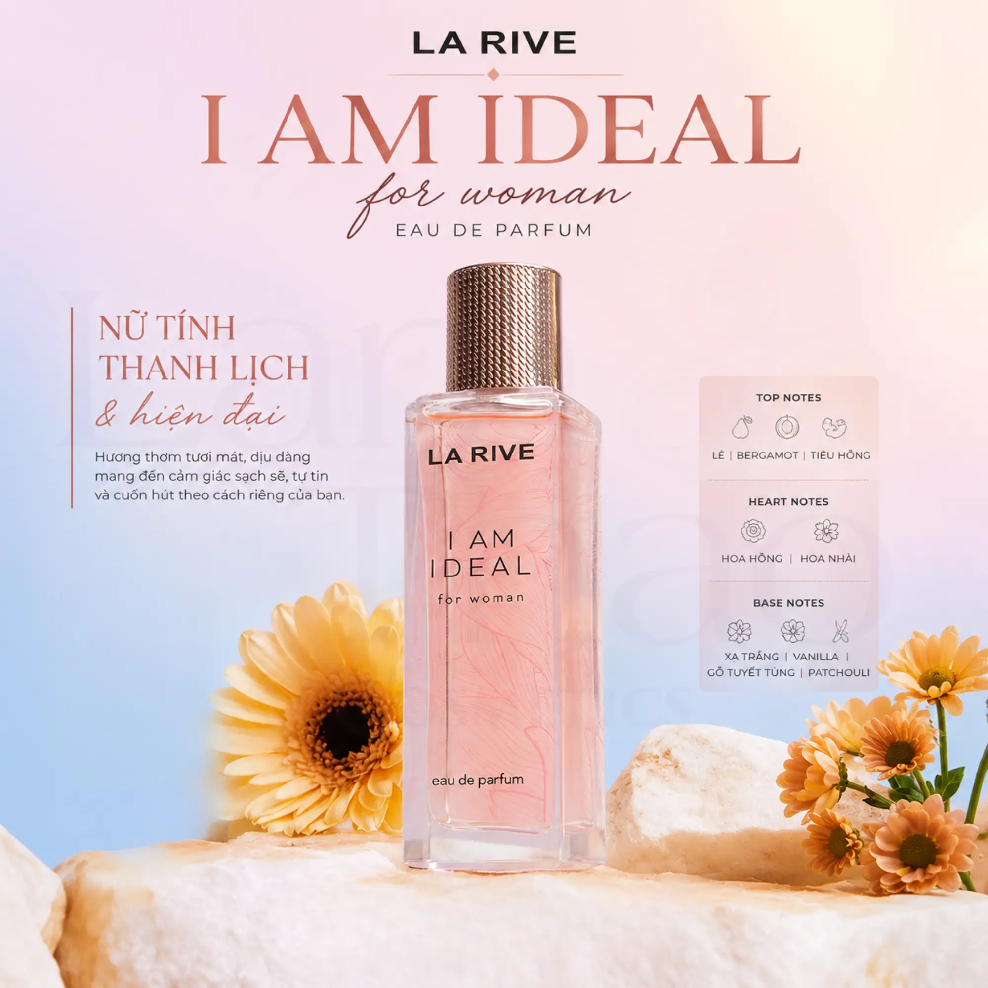 Nước hoa La Rive I Am Ideal For Women EDP