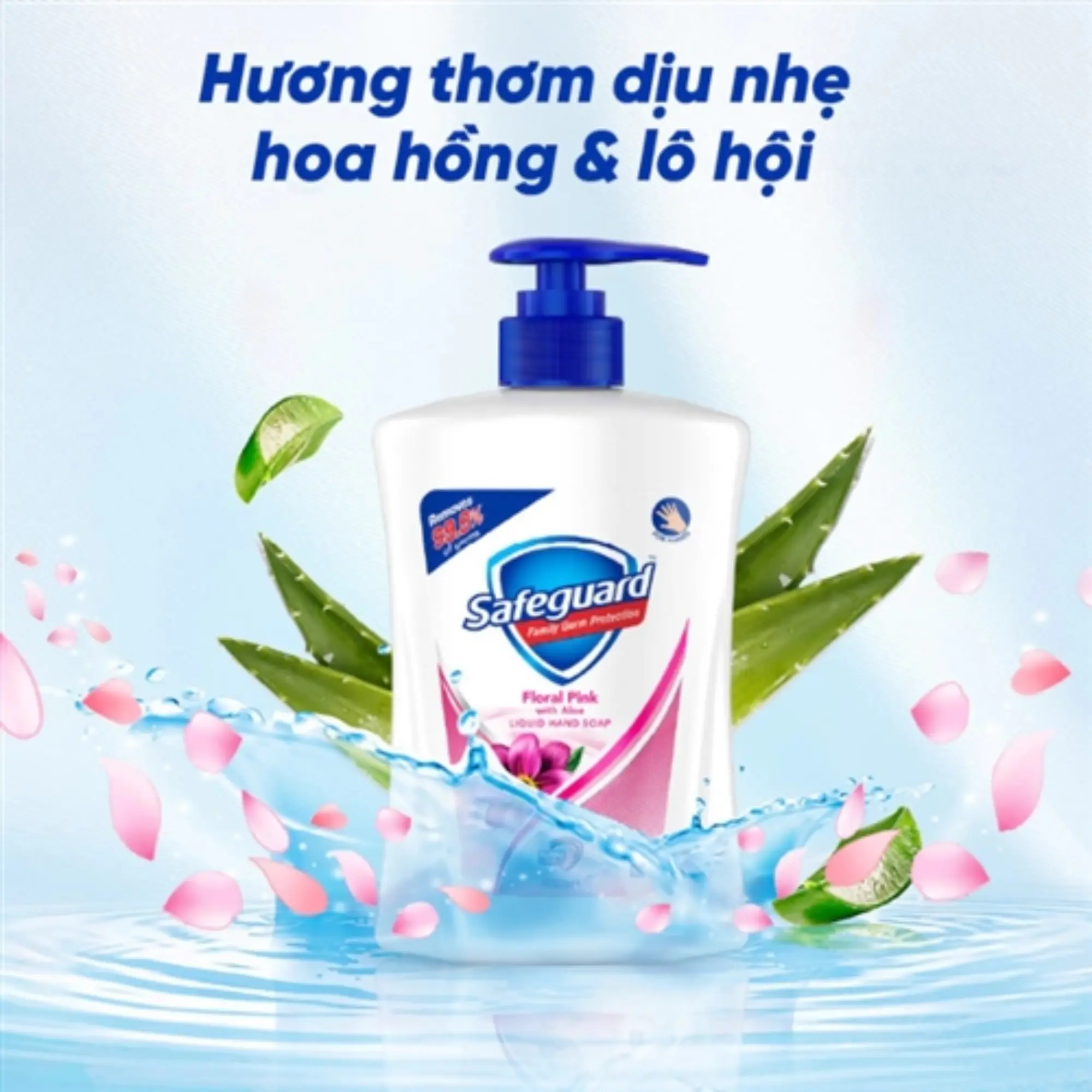 nước rửa tay Safeguard