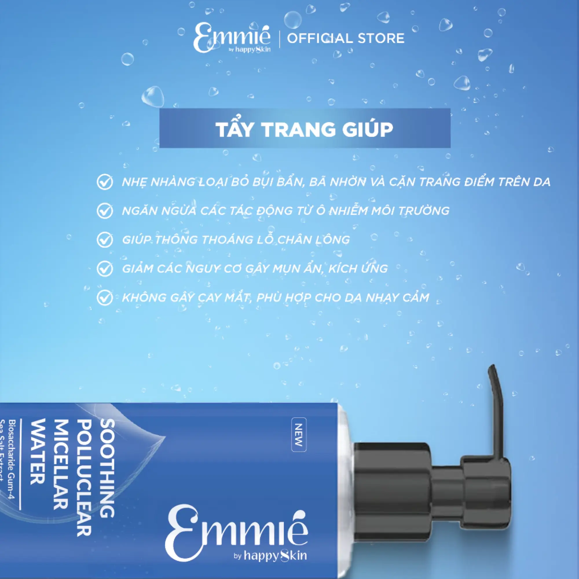 nước tẩy trang Emmie
