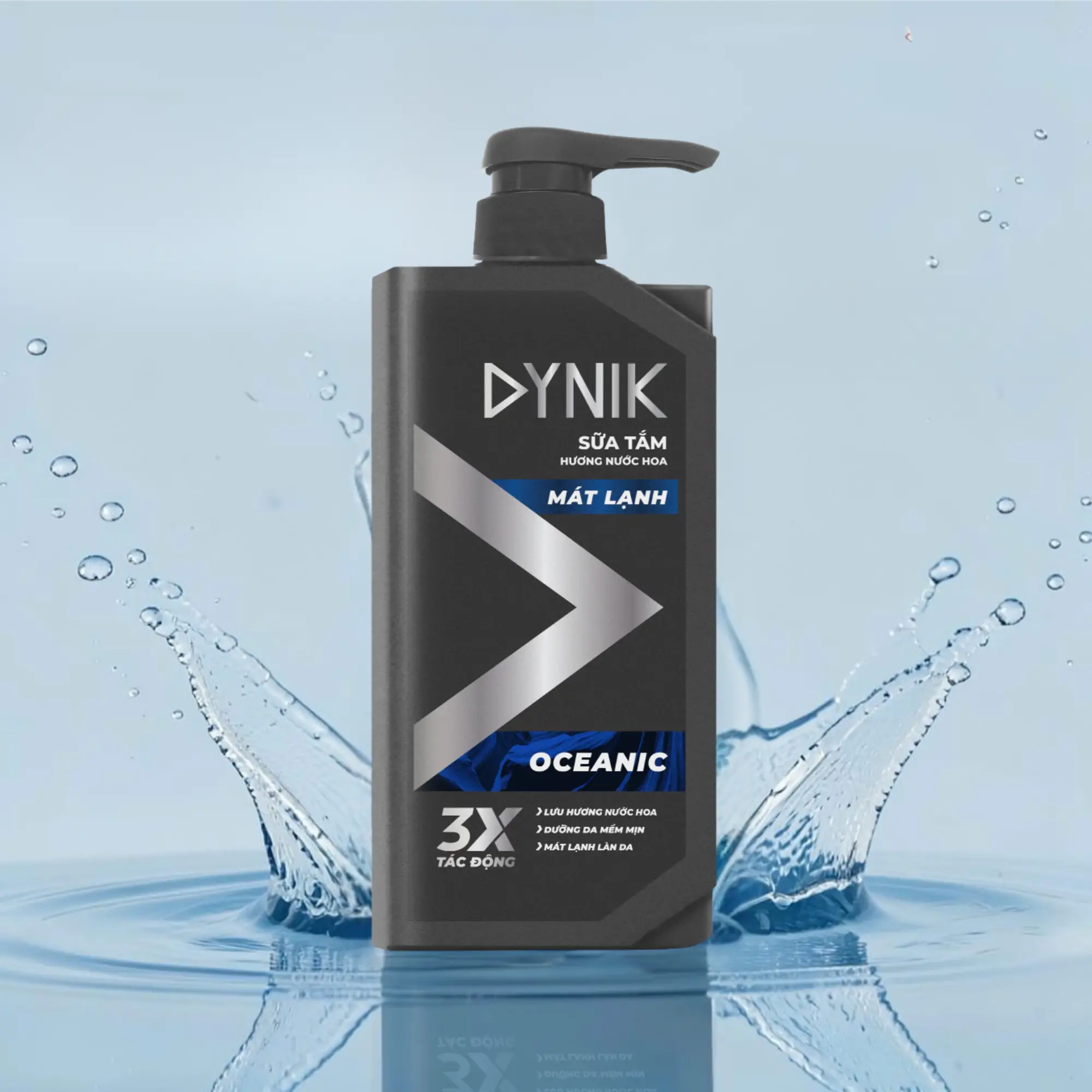 sữa tắm gội mát lạnh Dynik