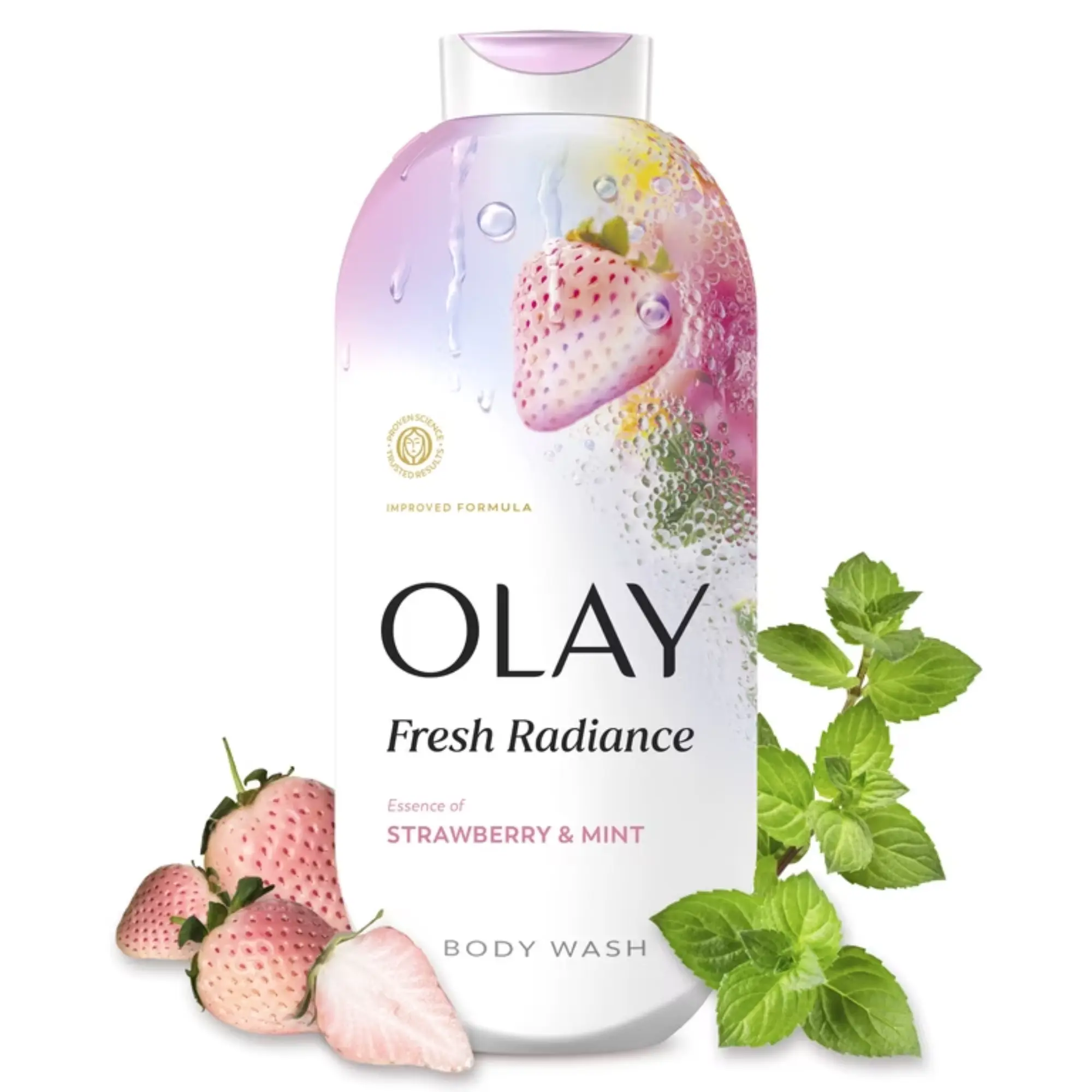 sữa tắ olay hương dâu