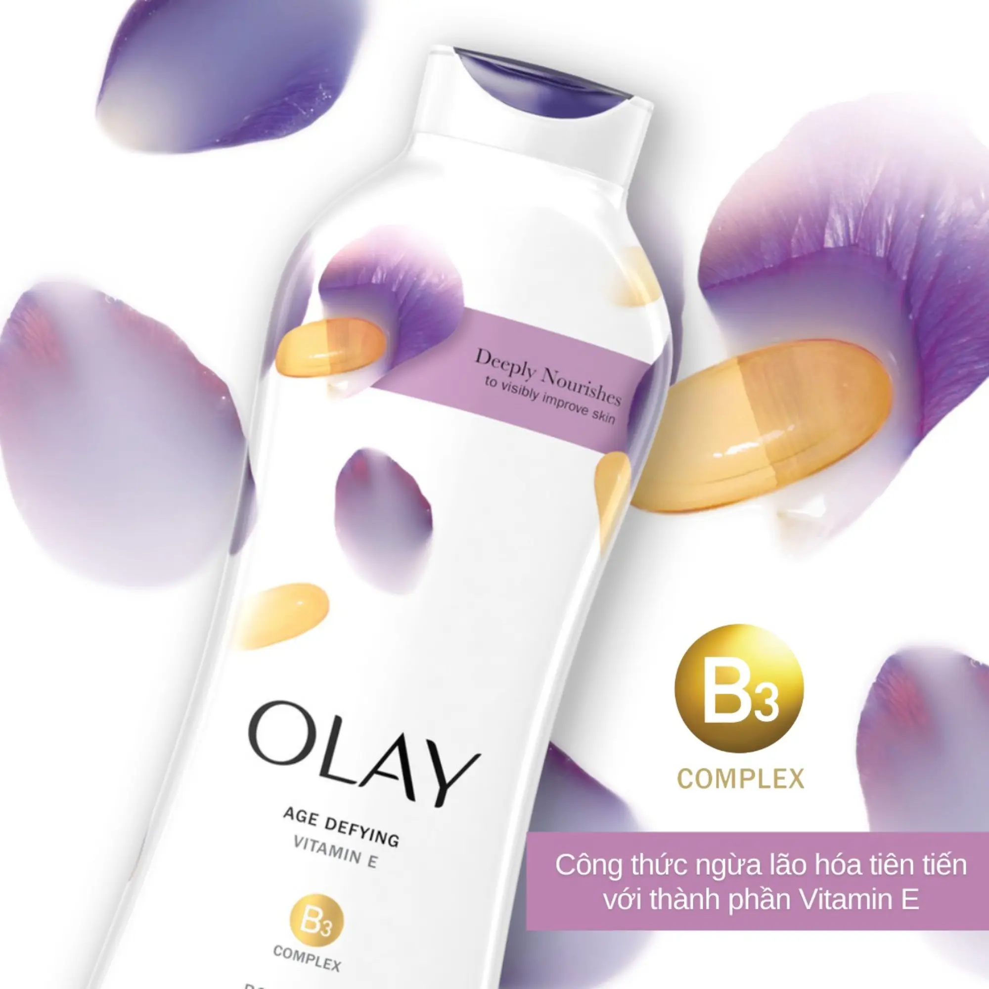 sữa tắm olay tím