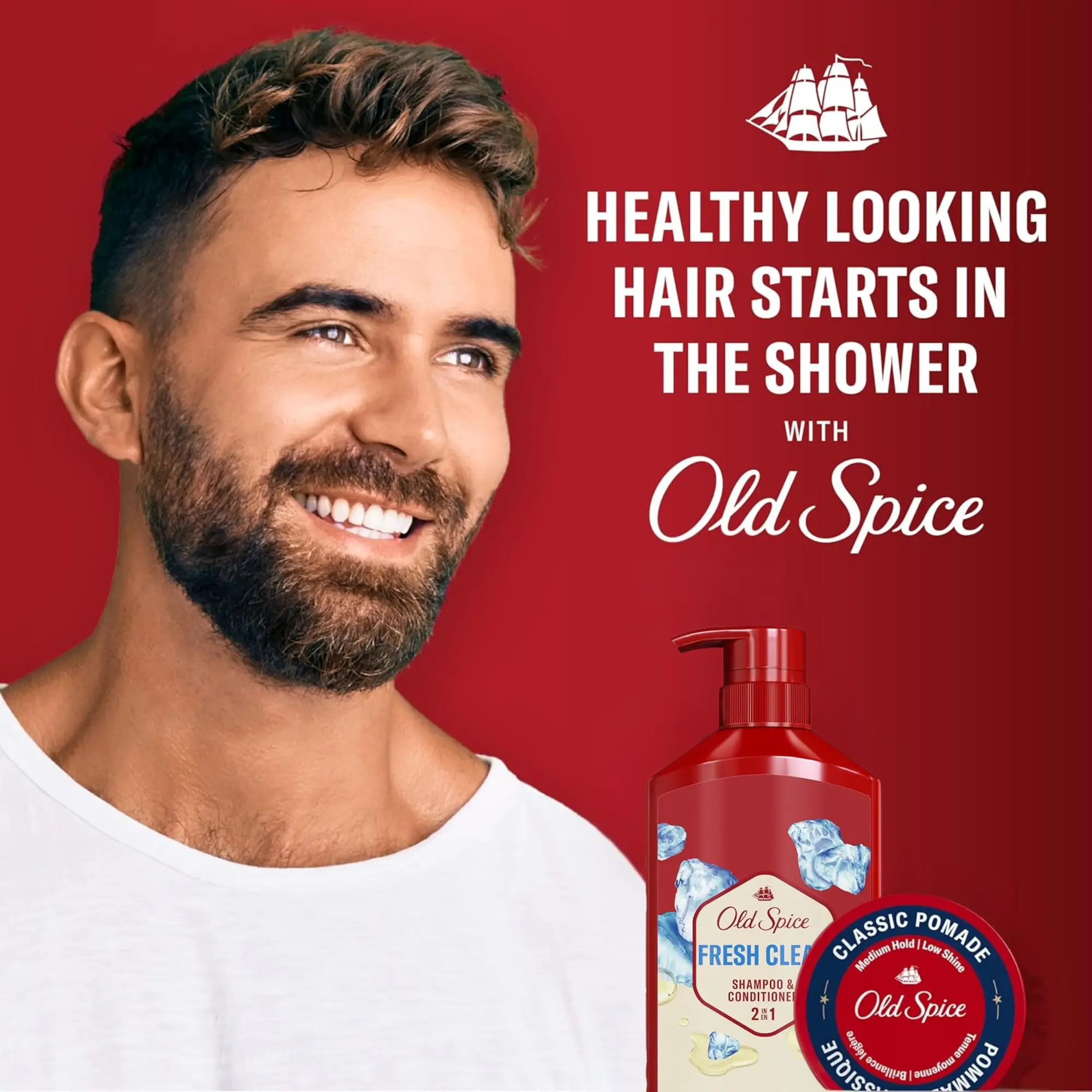 dầu gội xả Old Spice Fresh Clean