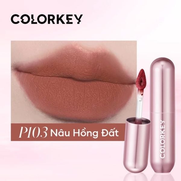 Son Bùn Colorkey Mousse Matte Lip Mud