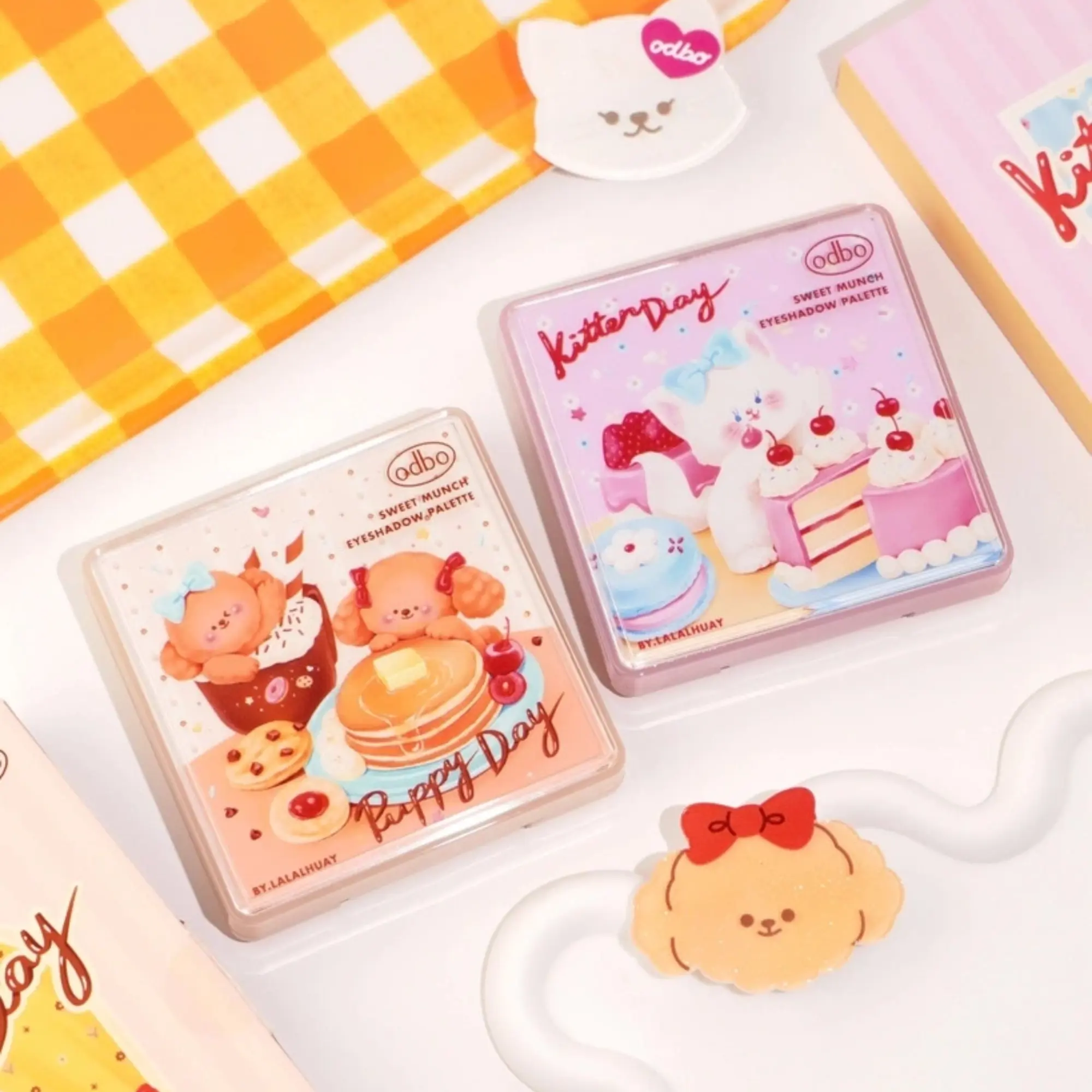 phấn mắt 9 ô Odbo