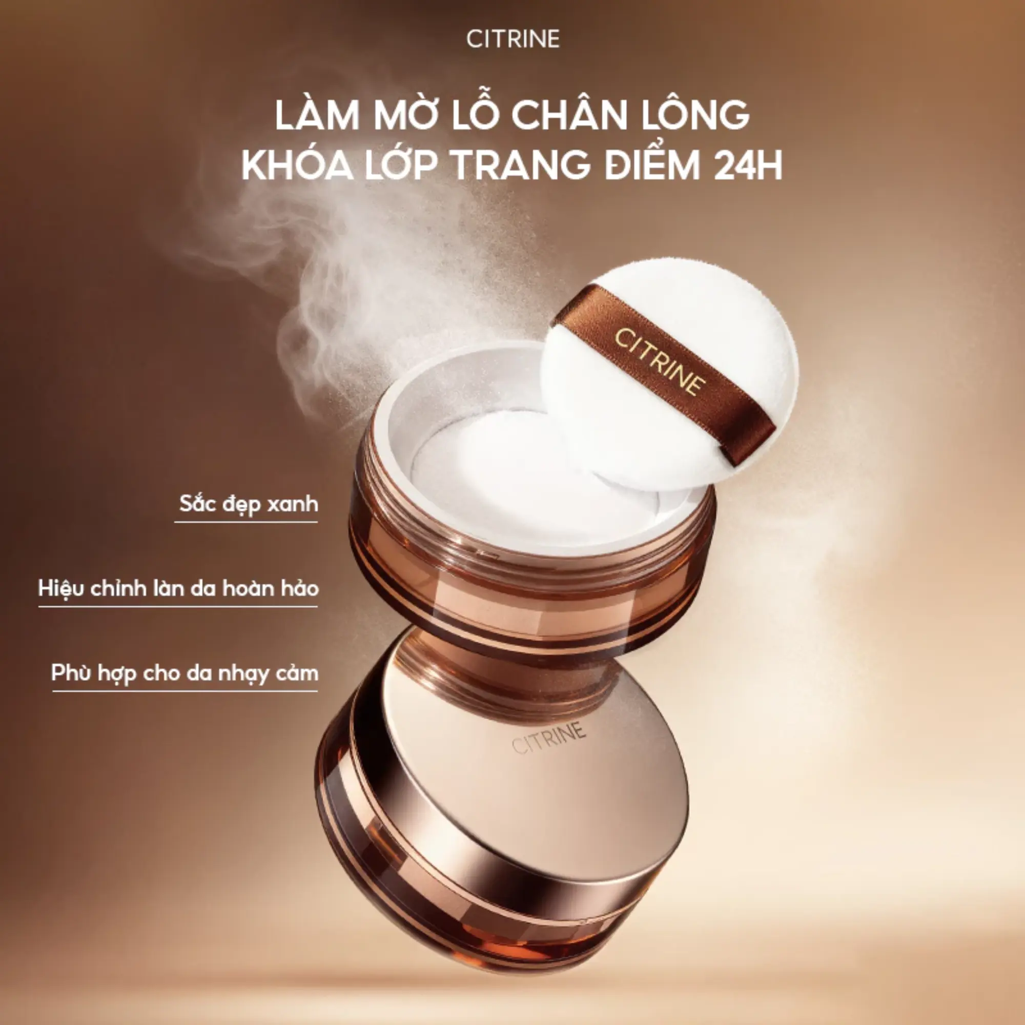 phấn phủ Citrine