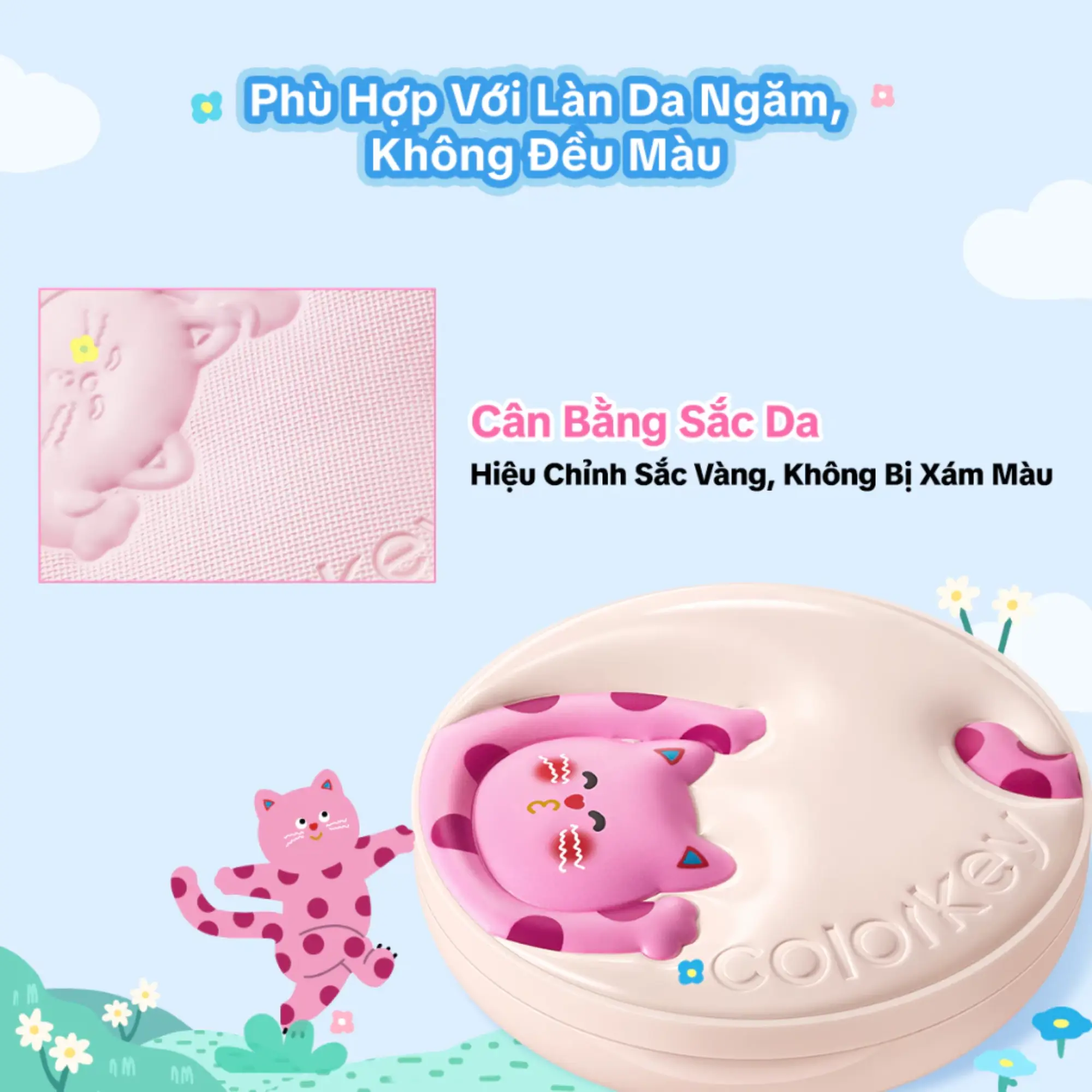 phấn phủ pokky mao