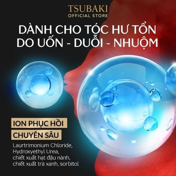 Dầu Gội Phục Hồi Chuyên Sâu Tsubaki Premium Ex Damage Care & Repair Shampoo