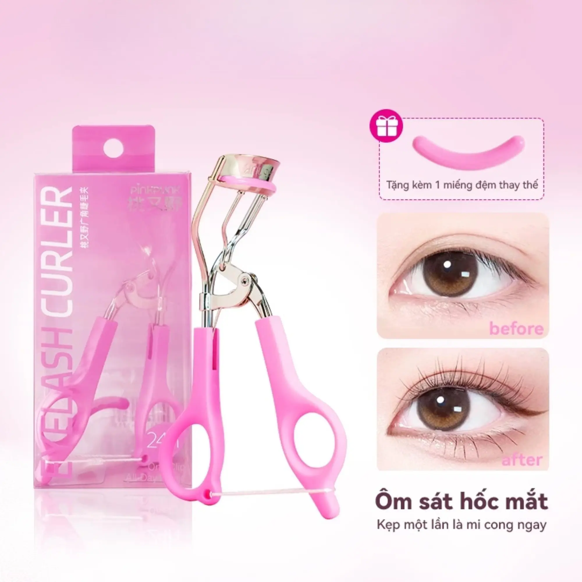 Pinkpunk bấm mi