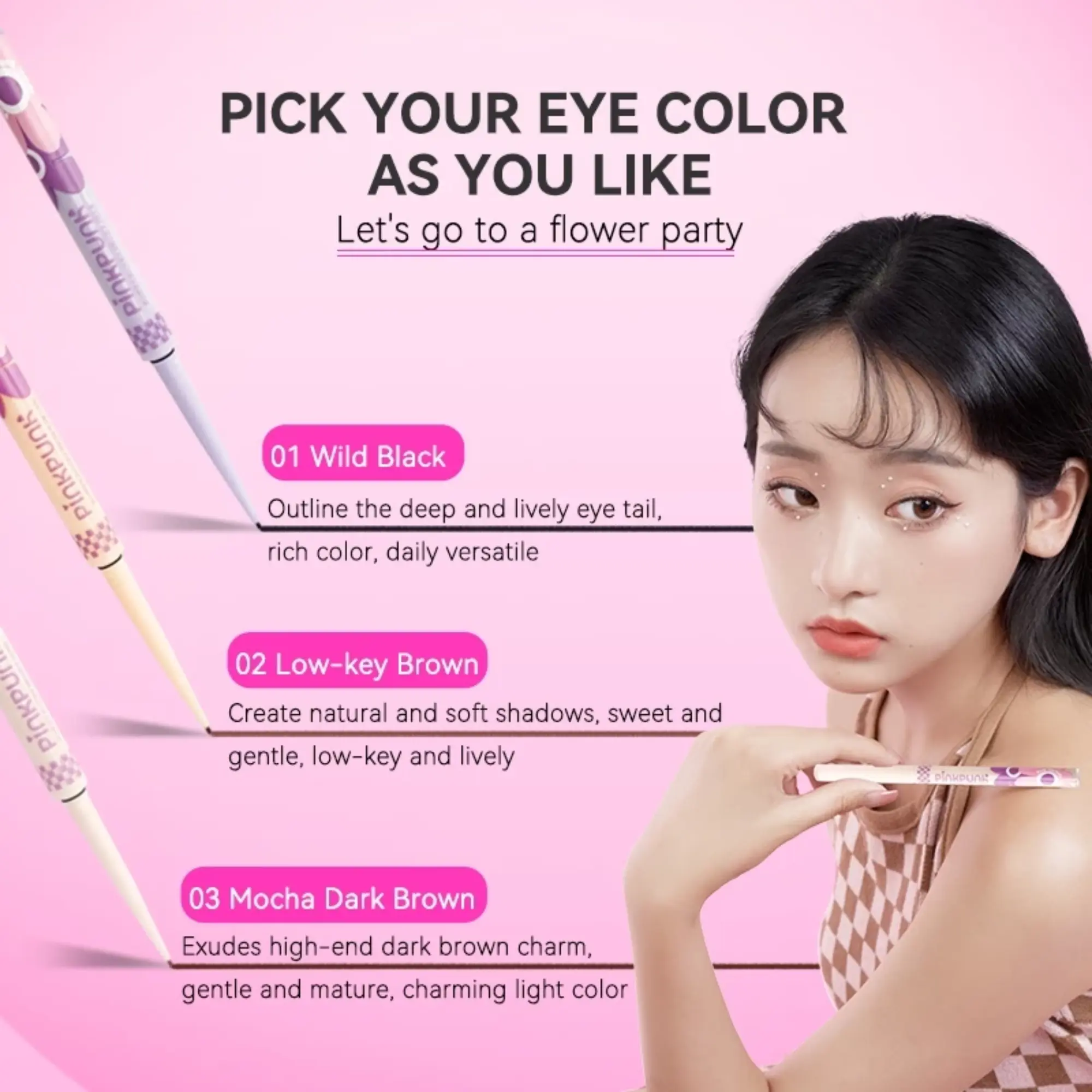 Pinkpunk gel kẻ mắt