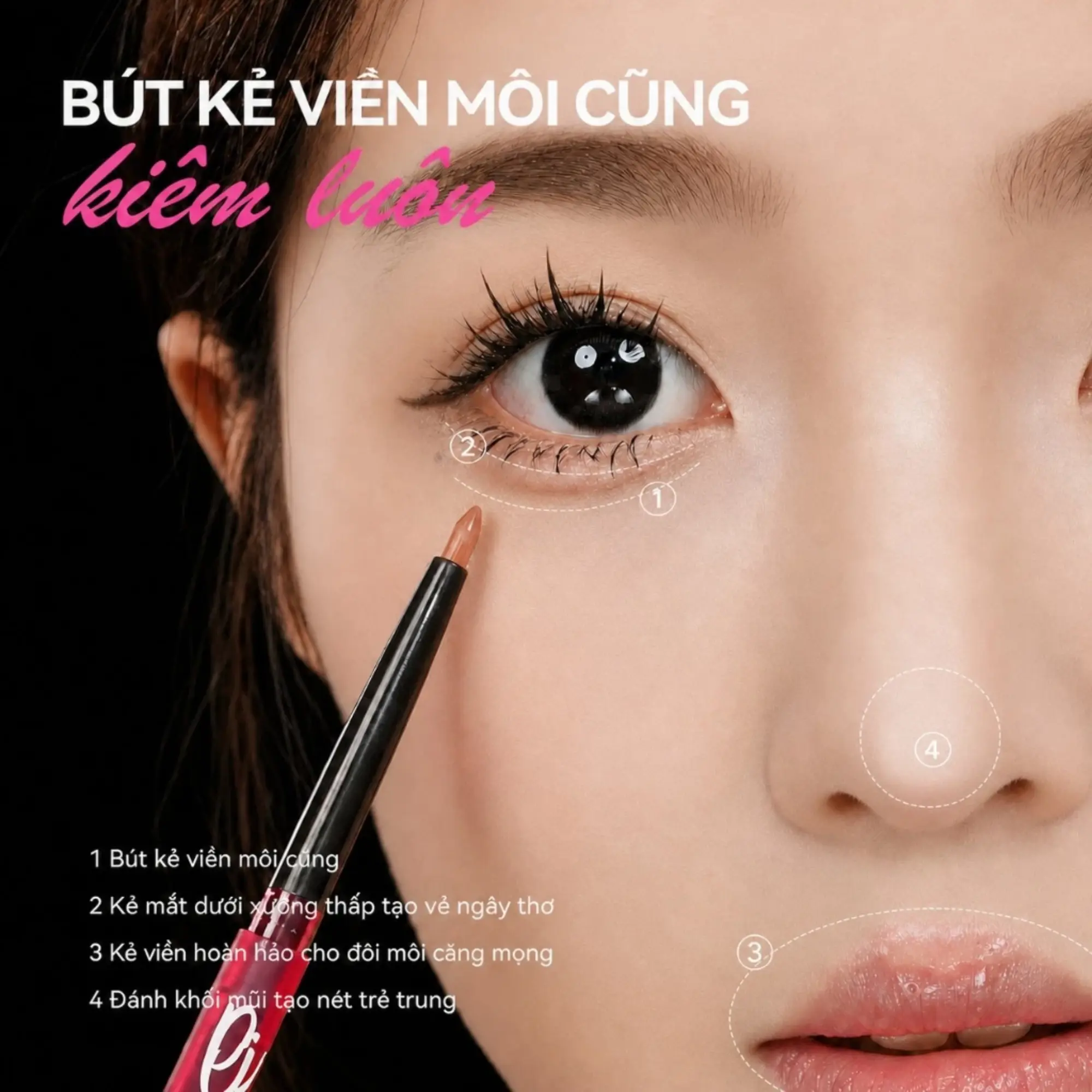 chì kẻ môi Pinkpunk
