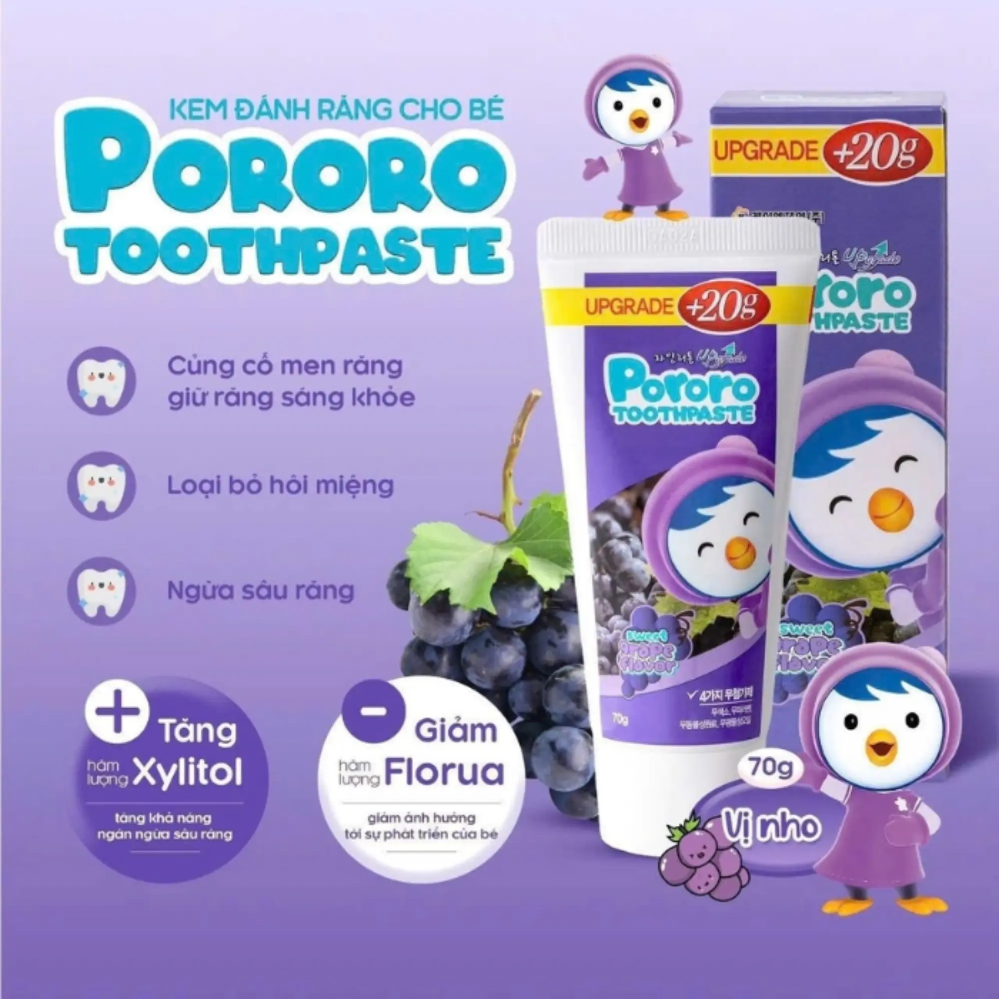 Kem Đánh Răng Cho Bé Pororo