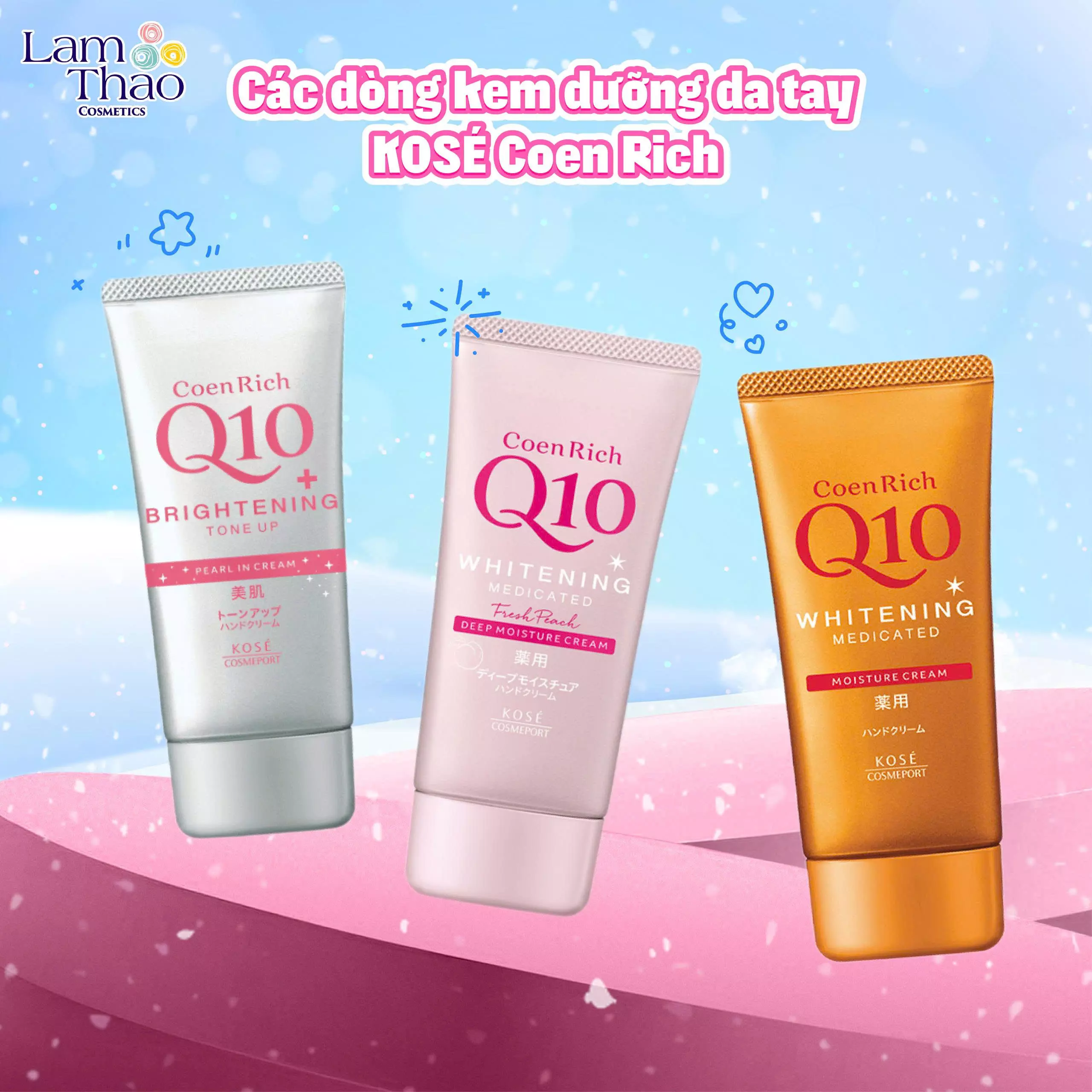 kem dưỡng tay q10