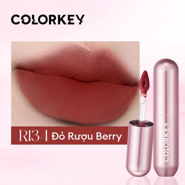 Son Bùn Colorkey Mousse Matte Lip Mud