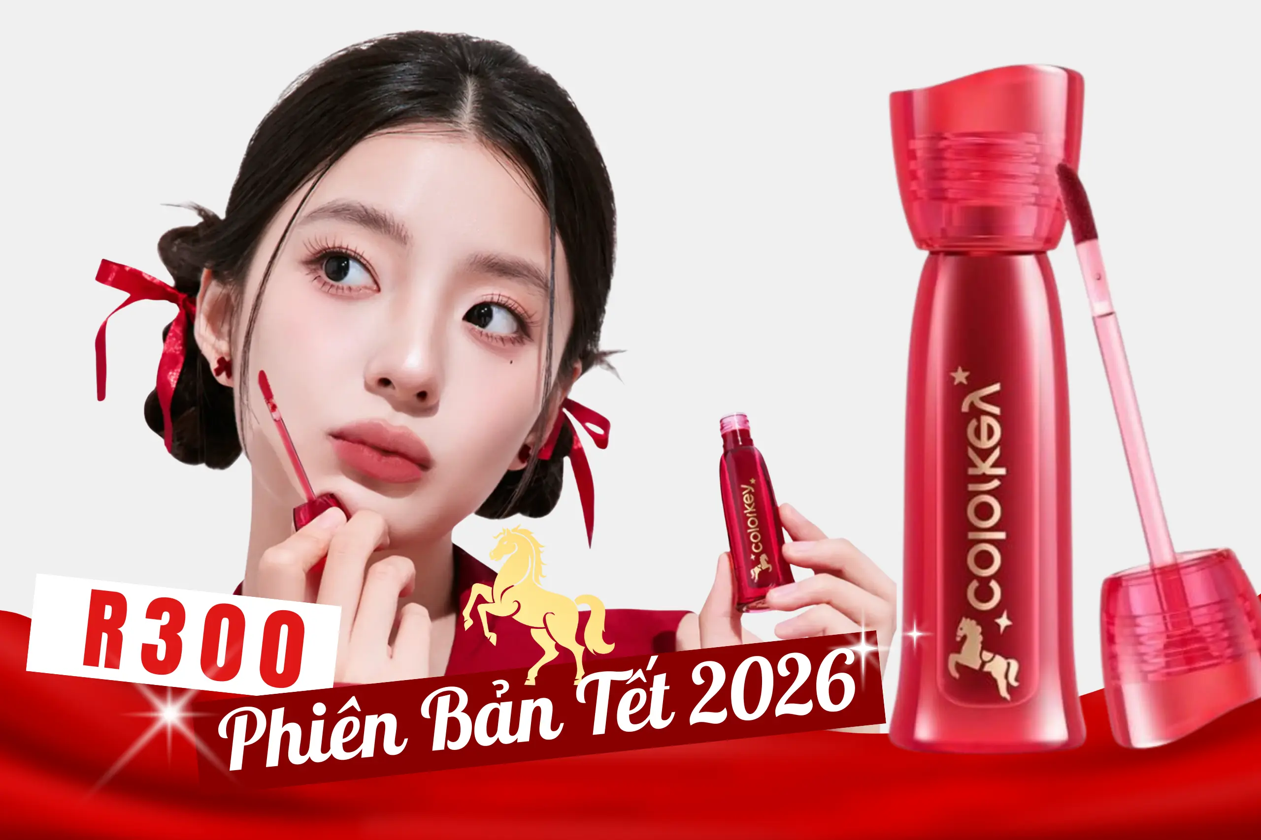 son màu hồng đỏ