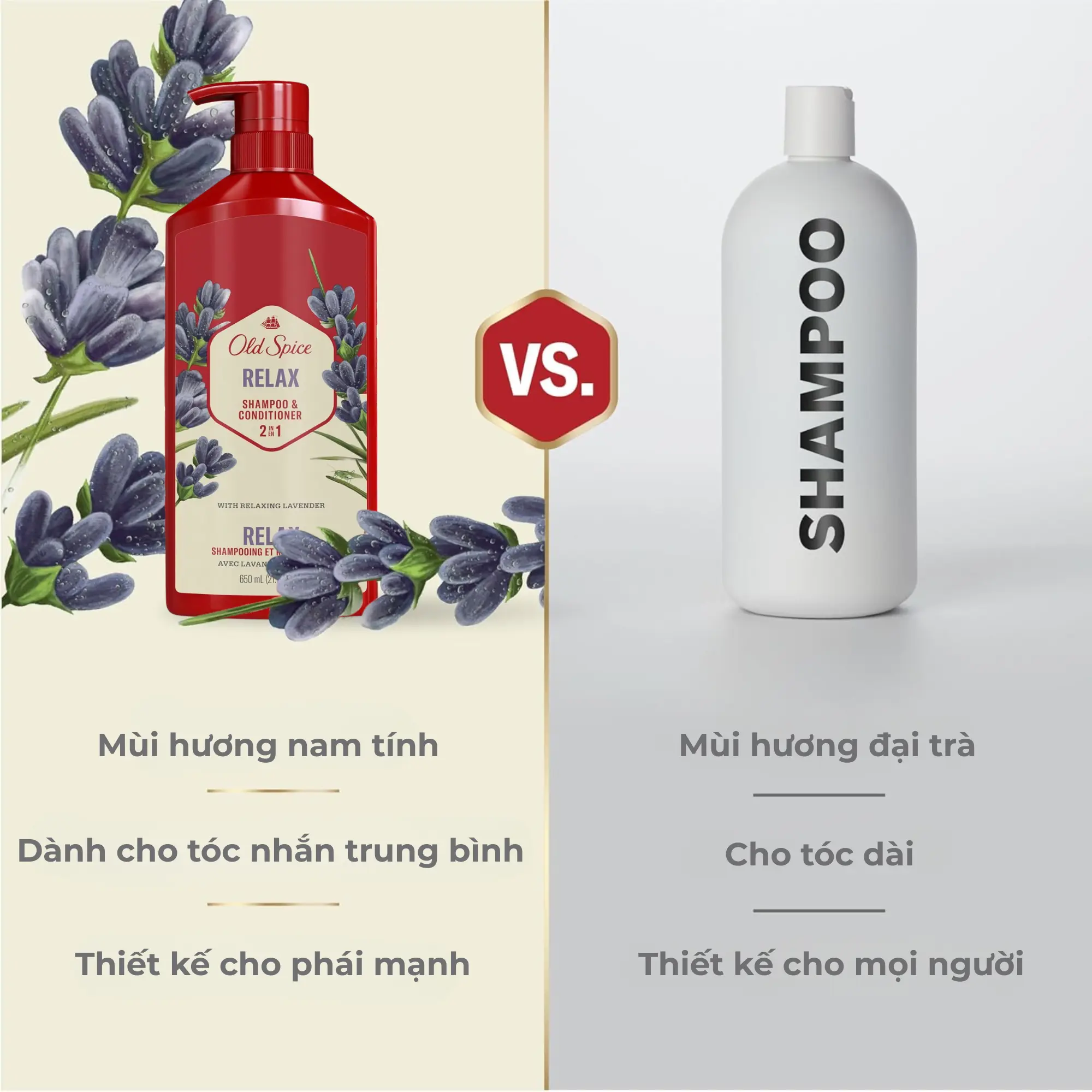 Dầu gội Old Spice Relax
