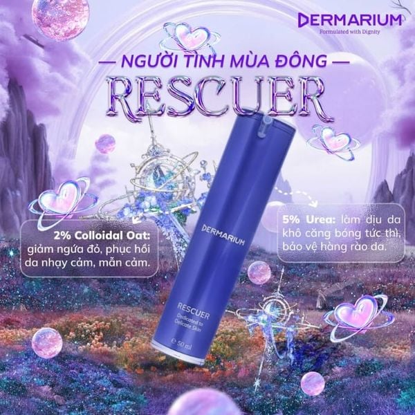 Kem Dưỡng Hỗ Trợ Phục Hồi Và Giảm Kích Ứng Dermarium The Rescuer