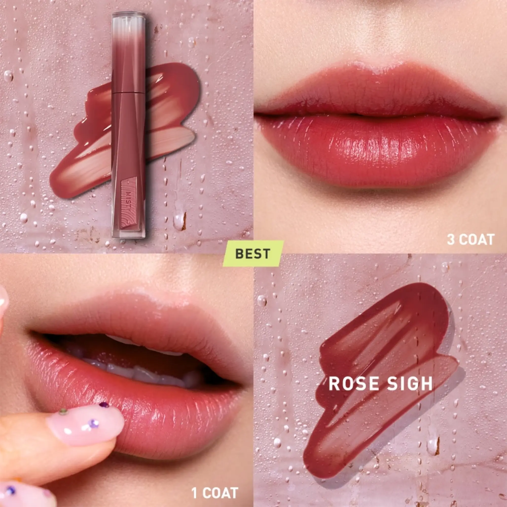 Son Pha Lê 3CE Misty LipB