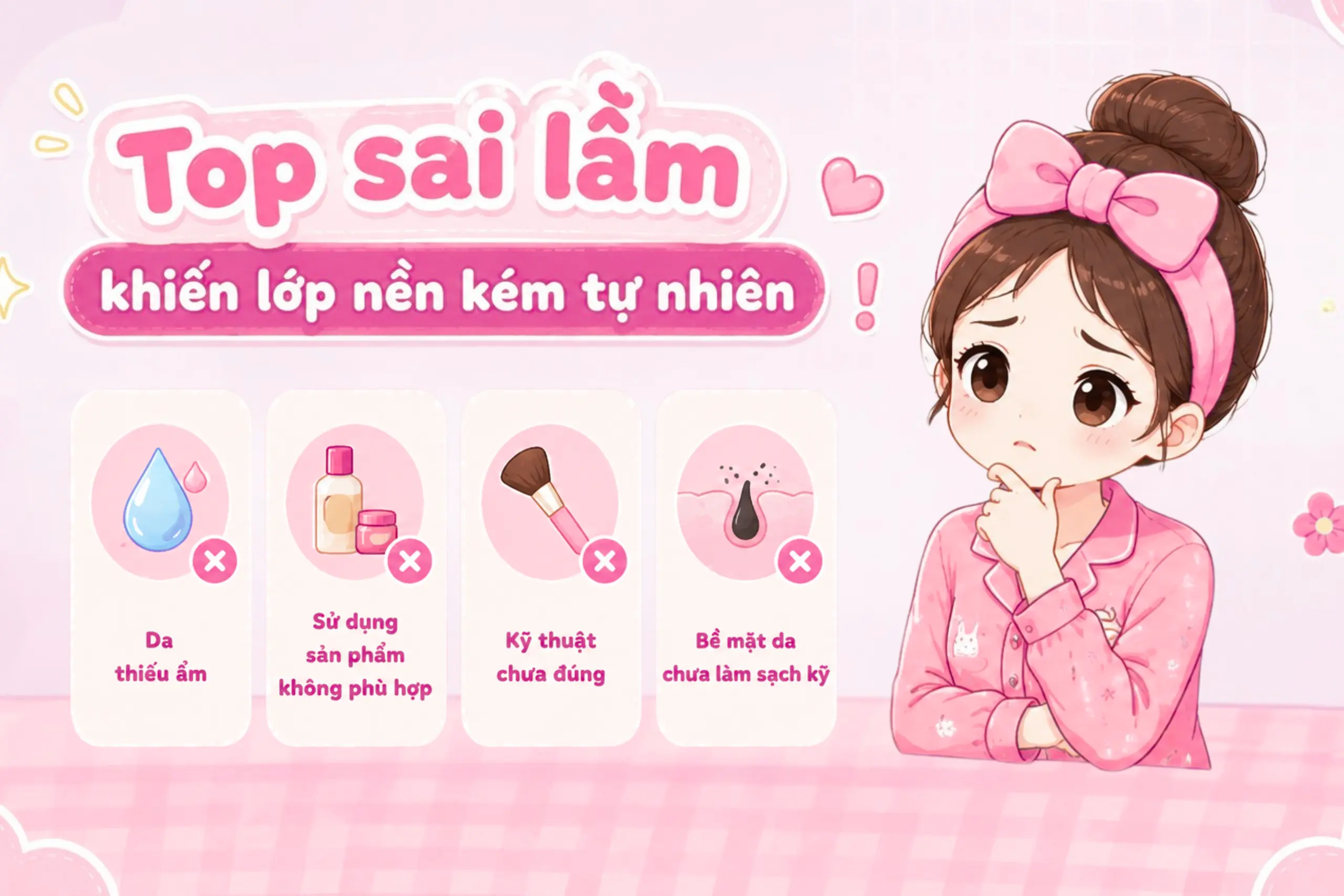 nền bị cake