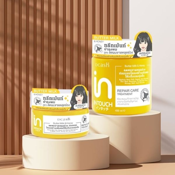 Hấp Dầu Dcash Intouch Butter Milk And Honey Repair Care Treatment