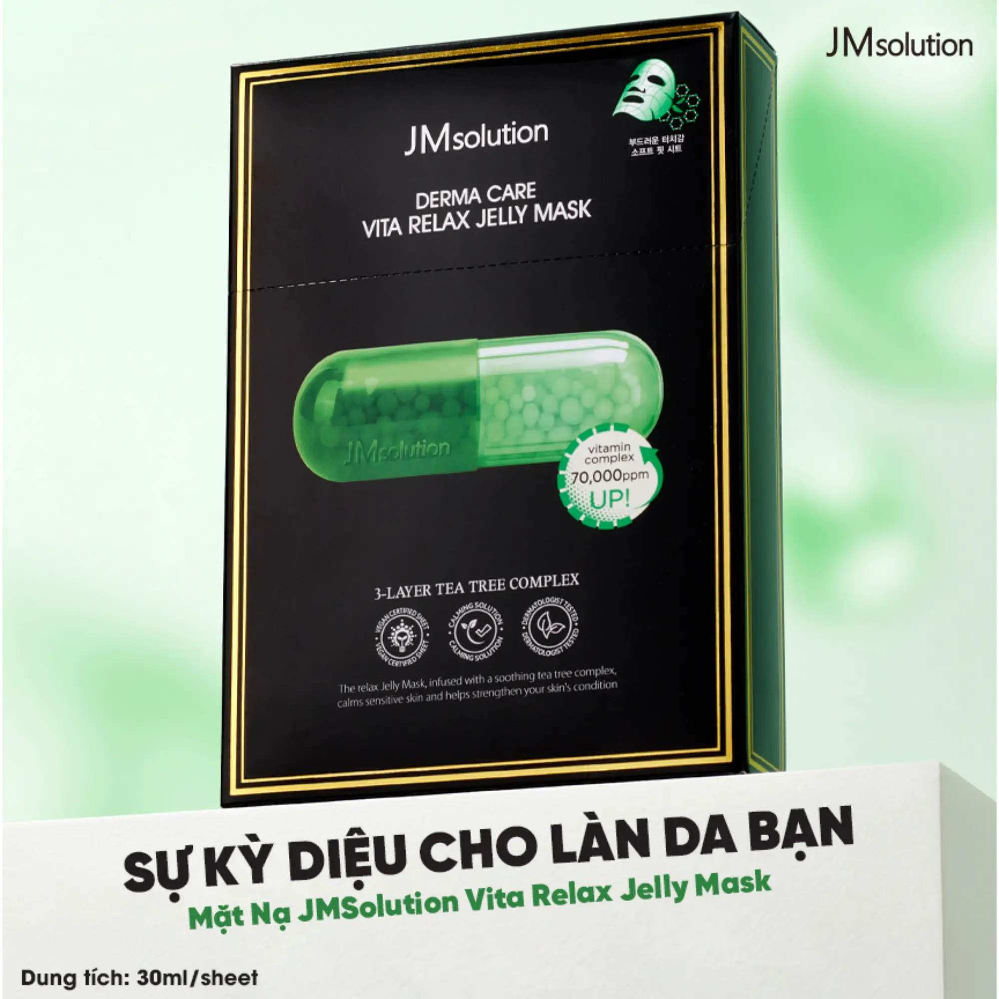 Mặt Nạ JM Solution Derma Care Vita Relax