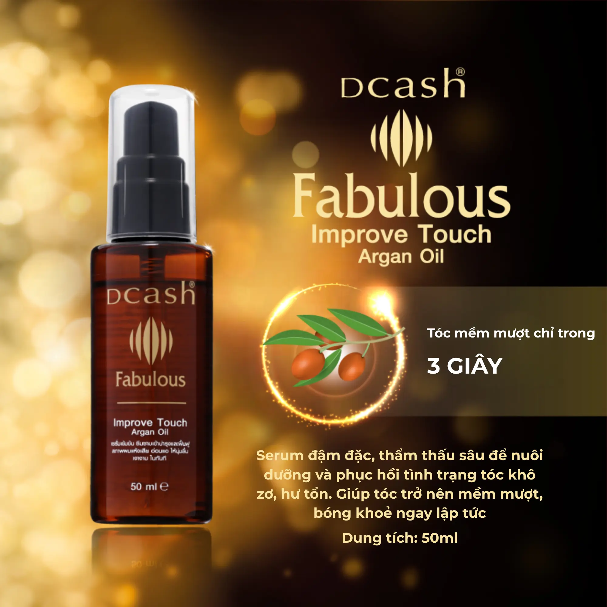 Serum tóc Dcash