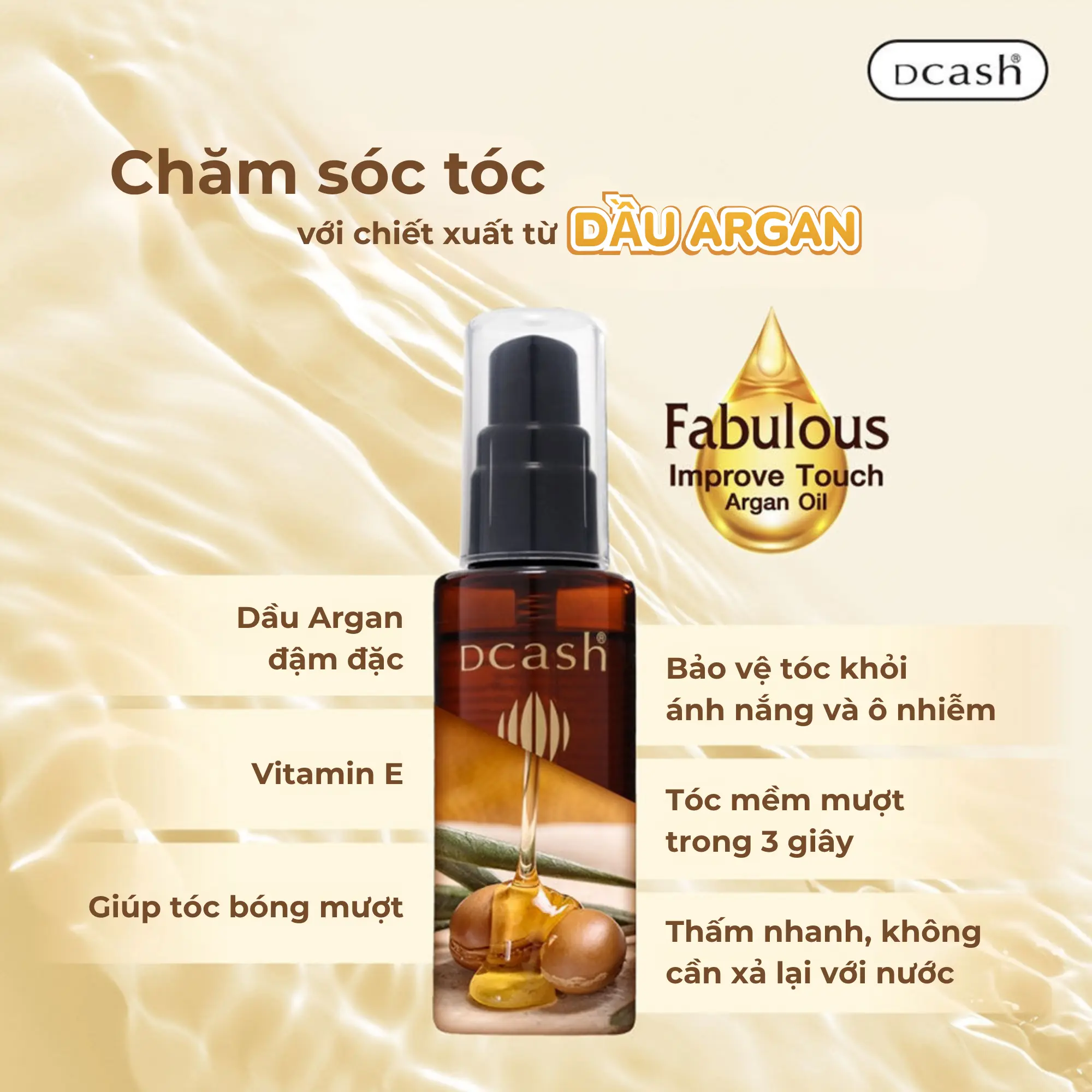 Serum tóc Dcash