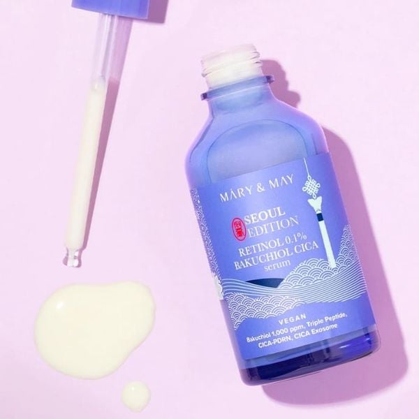 Tinh Chất Mary&May Retinol 0.1% Bakuchiol Cica Serum