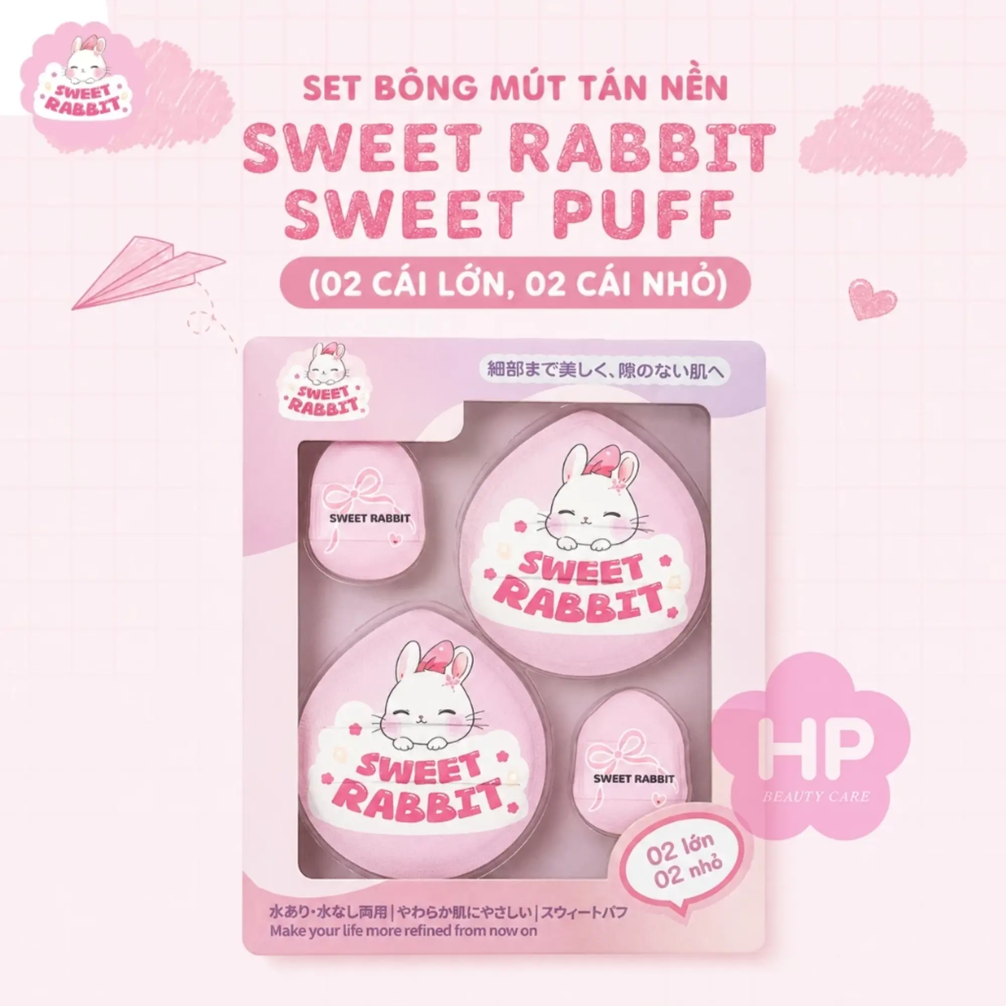 bông mút Sweet Rabbit