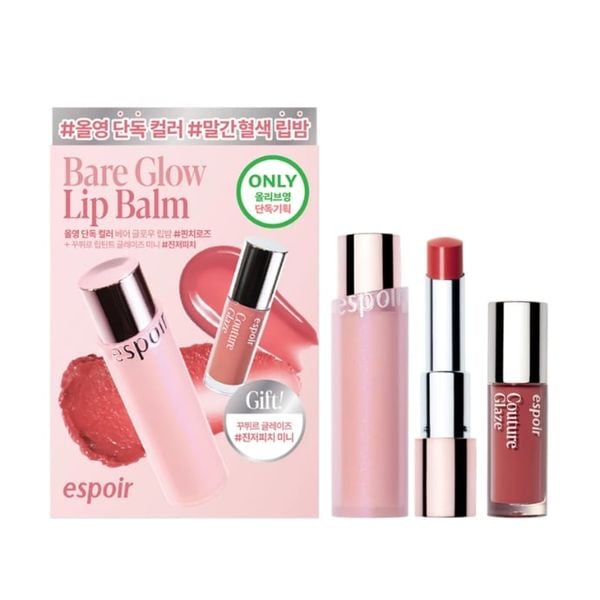 Set Son Espoir Bare Glow Lip Balm Special Set