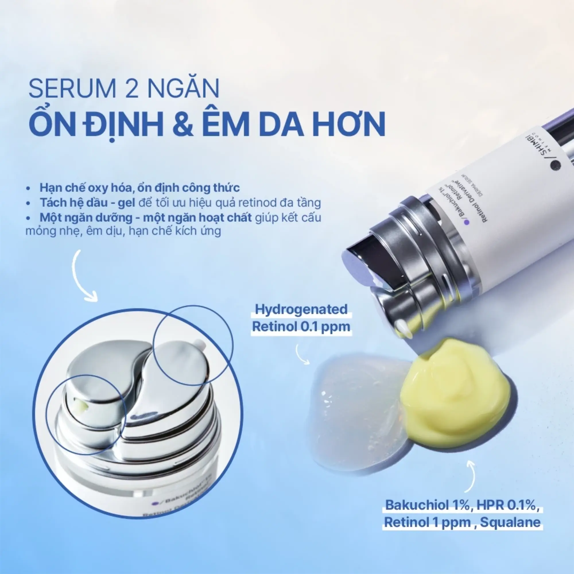 serum 2 ngăn shimbi-method