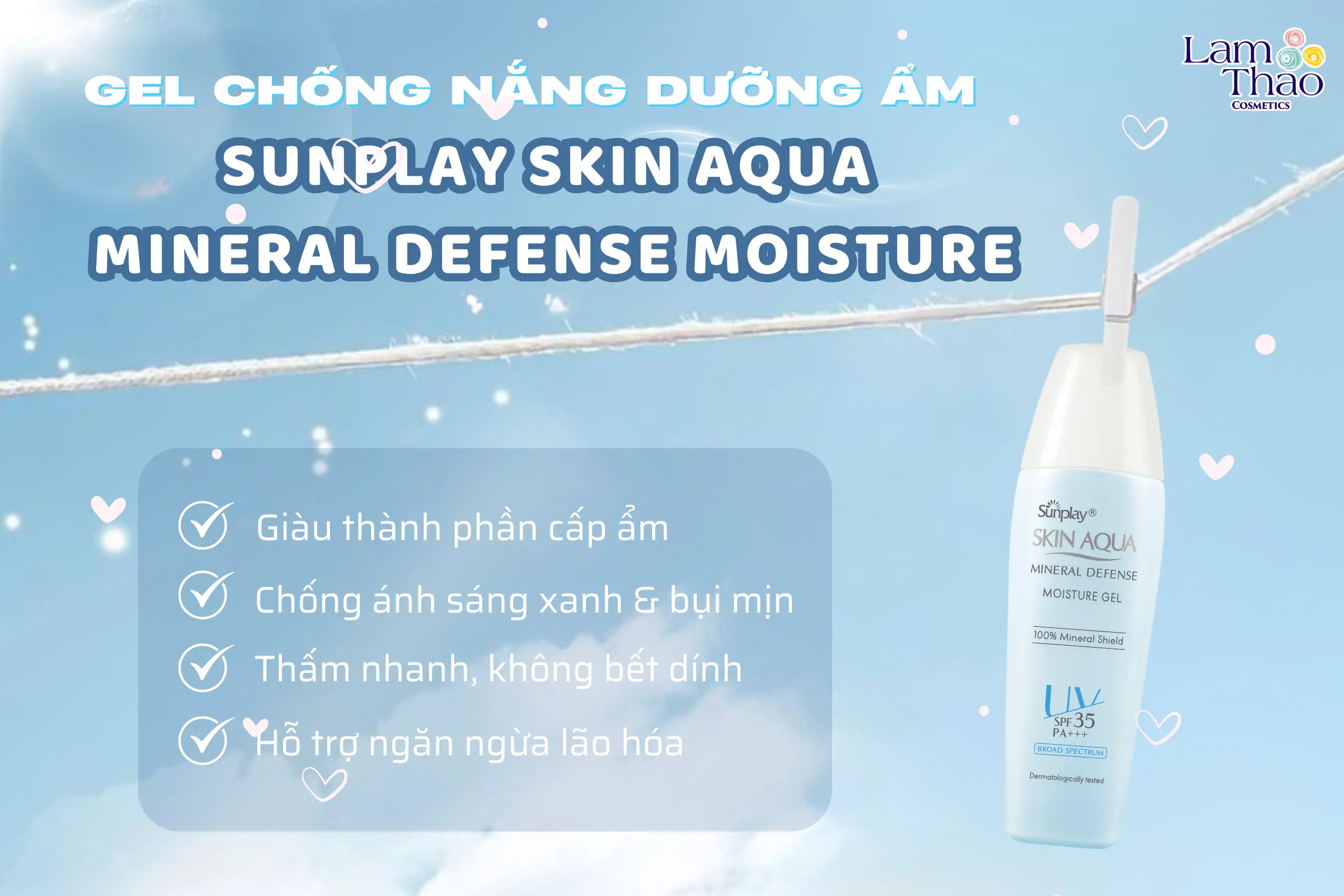 kem chống nắng vật lý