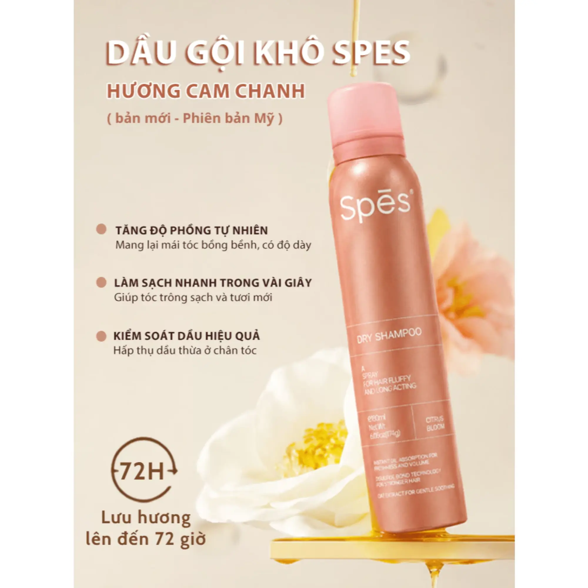 dầu gội khô 