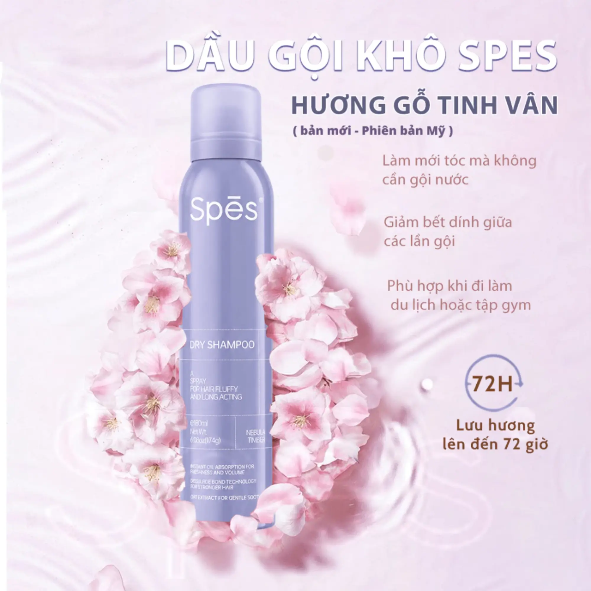 dầu gội khô 