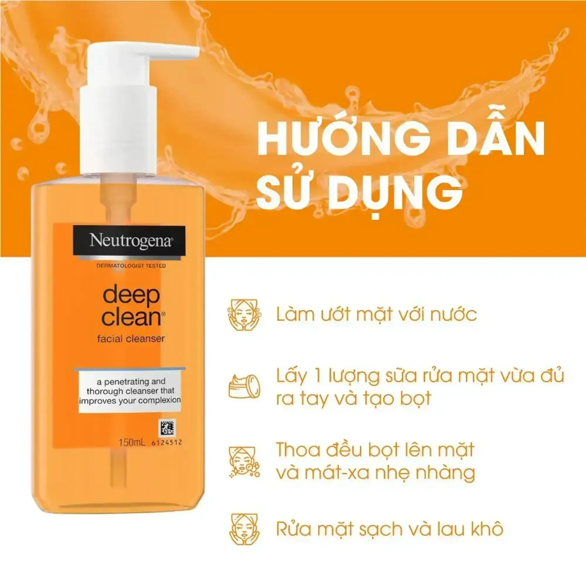sữa rửa mặt neutrogena