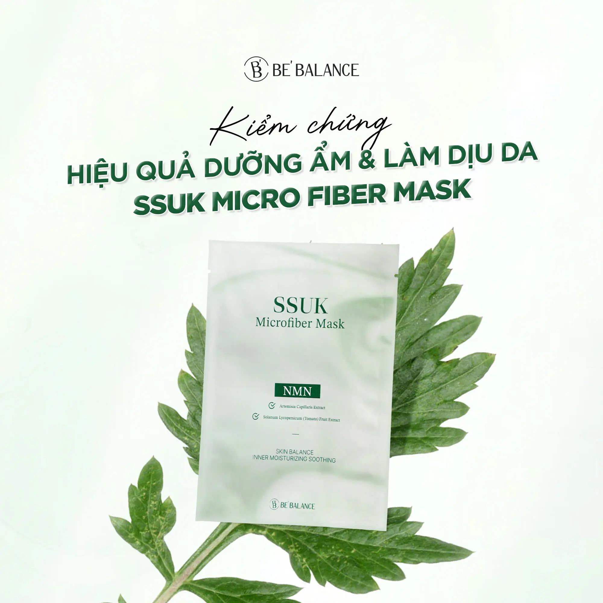 mặt nạ ngải cứu Be'Balance