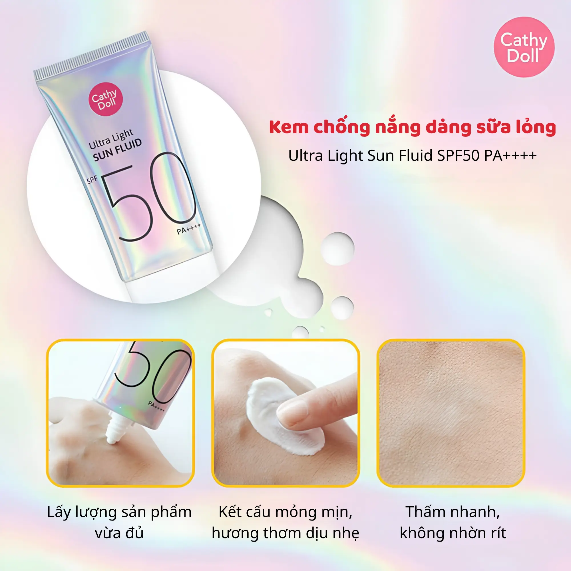 chống nắng cathy Doll