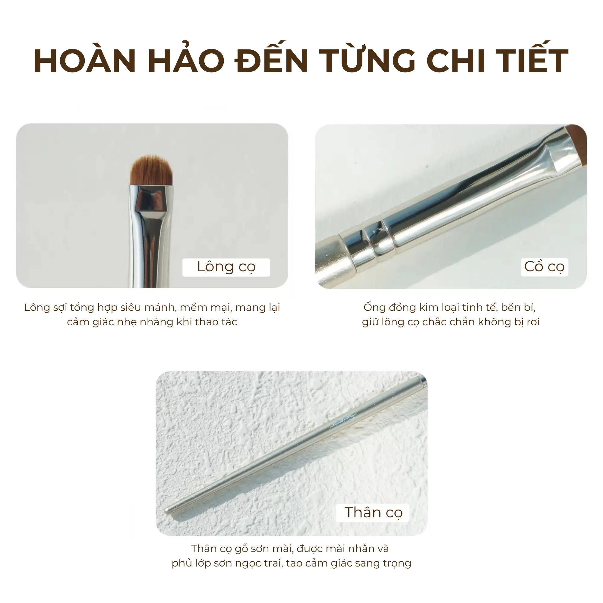 cọ kẻ mắt guoxiaoniu 336