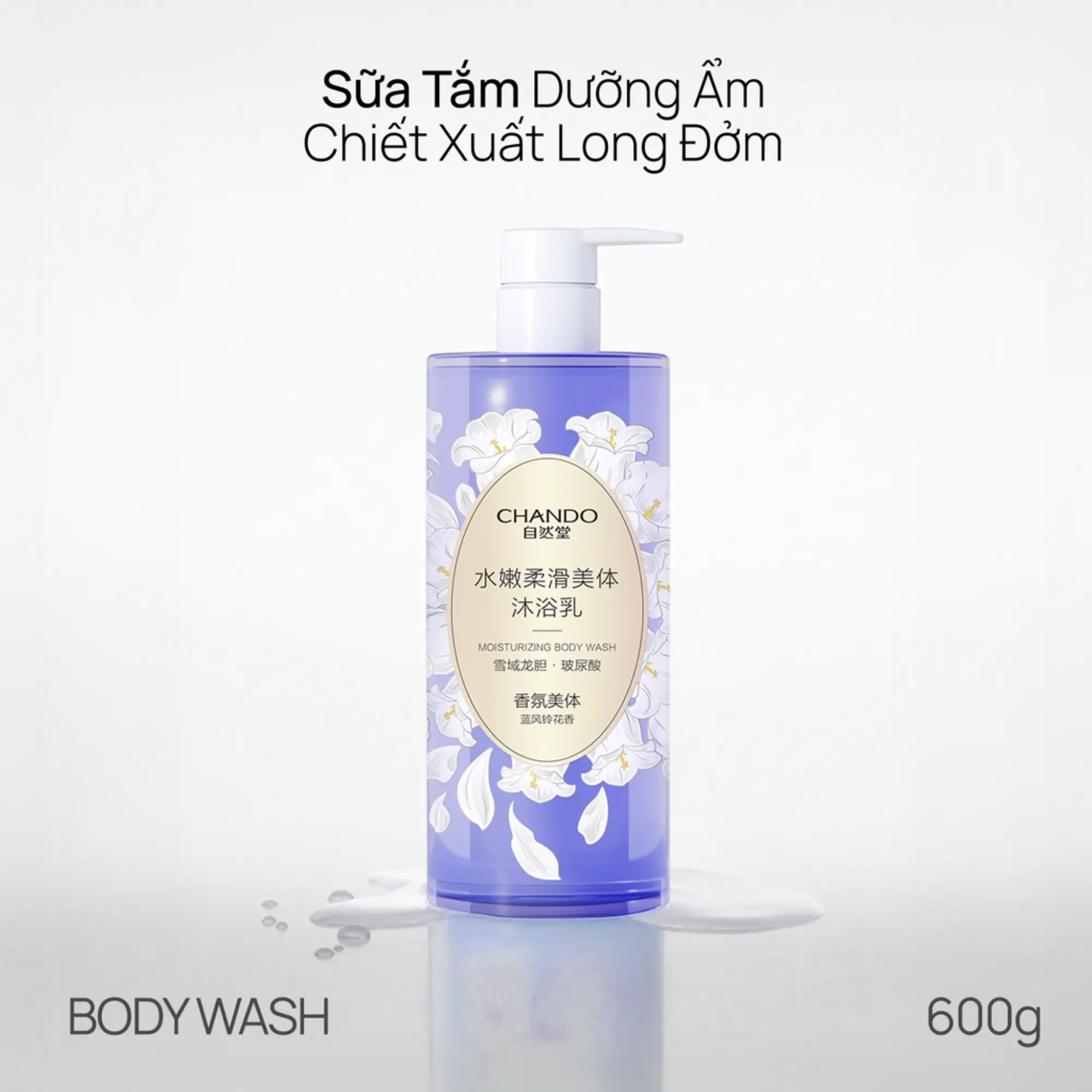 sữa tắm dưỡng ẩm Chando