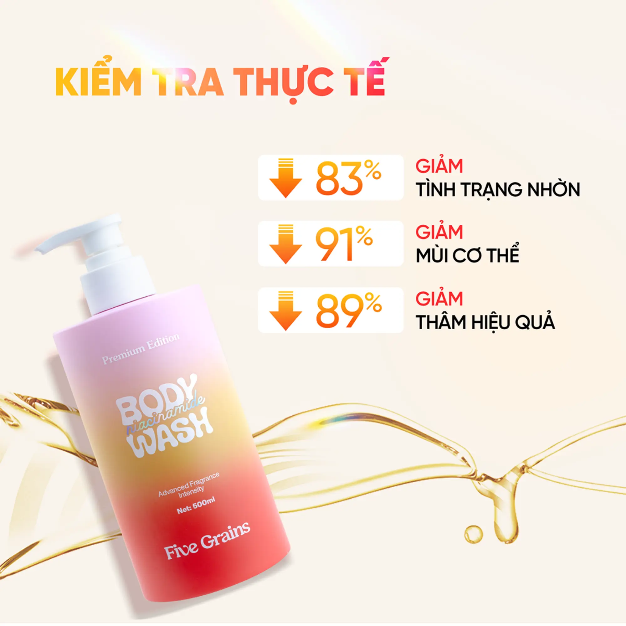 sữa tắm Five 