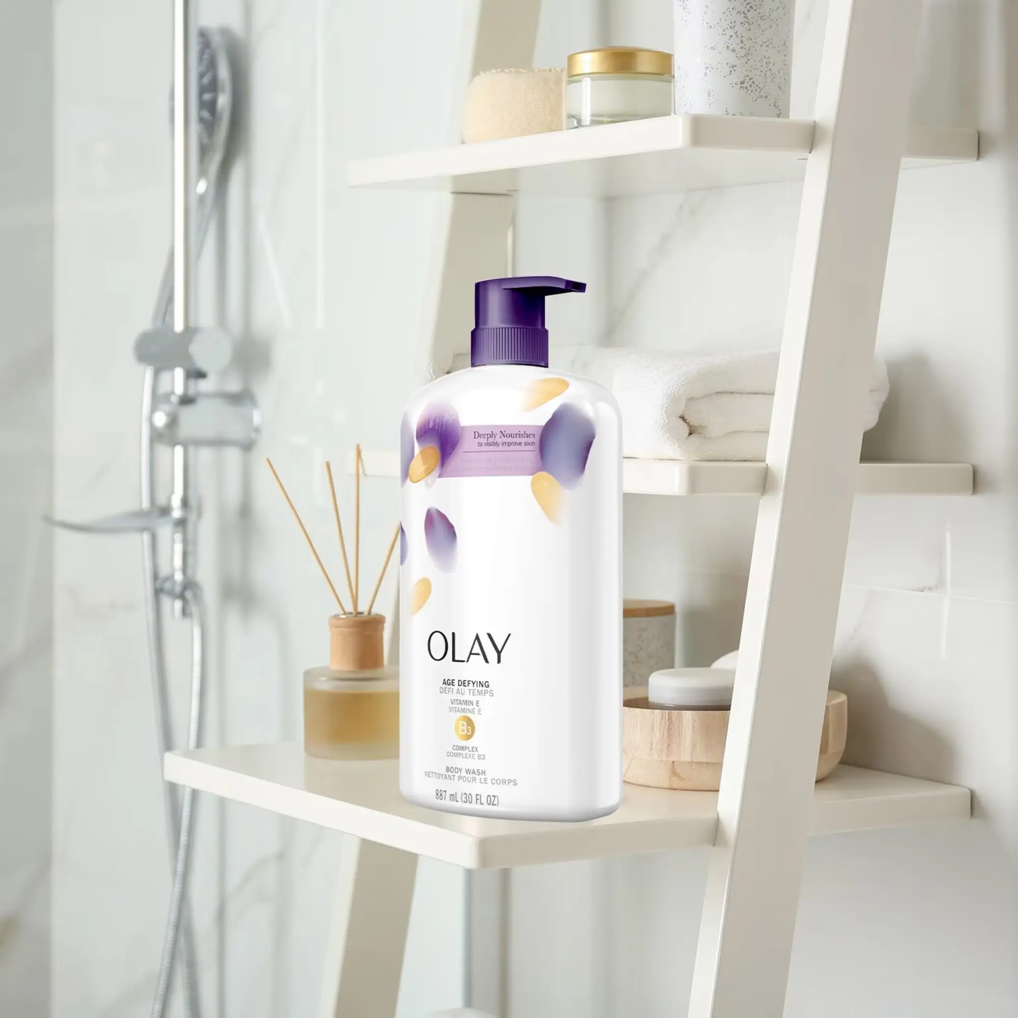sữa tắm olay tím