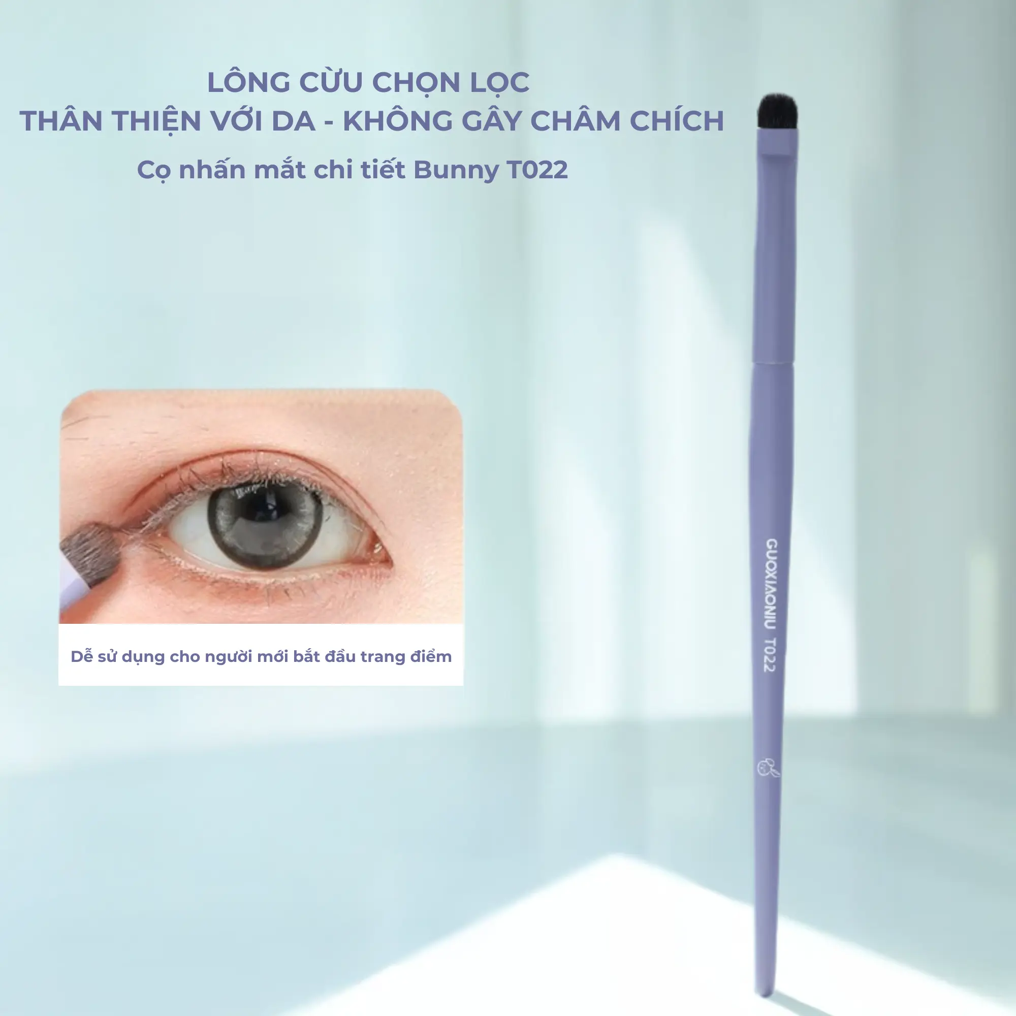 cọ nhấn mắt Guoxiaoniu t022