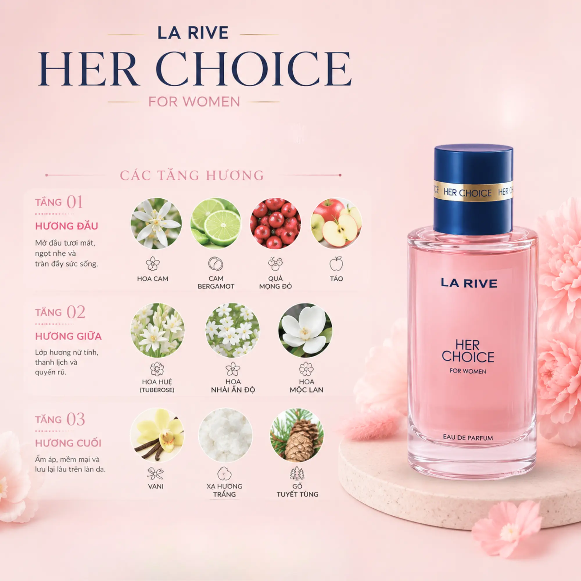 Nước Hoa La Rive Her Choice