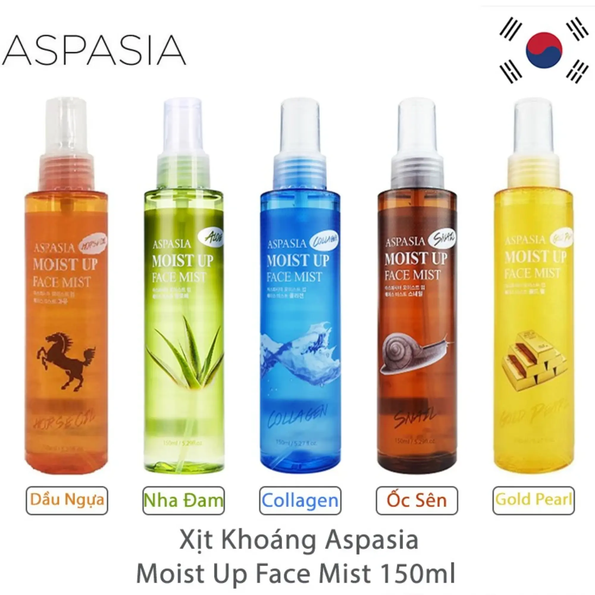 Xịt khoáng Aspasia