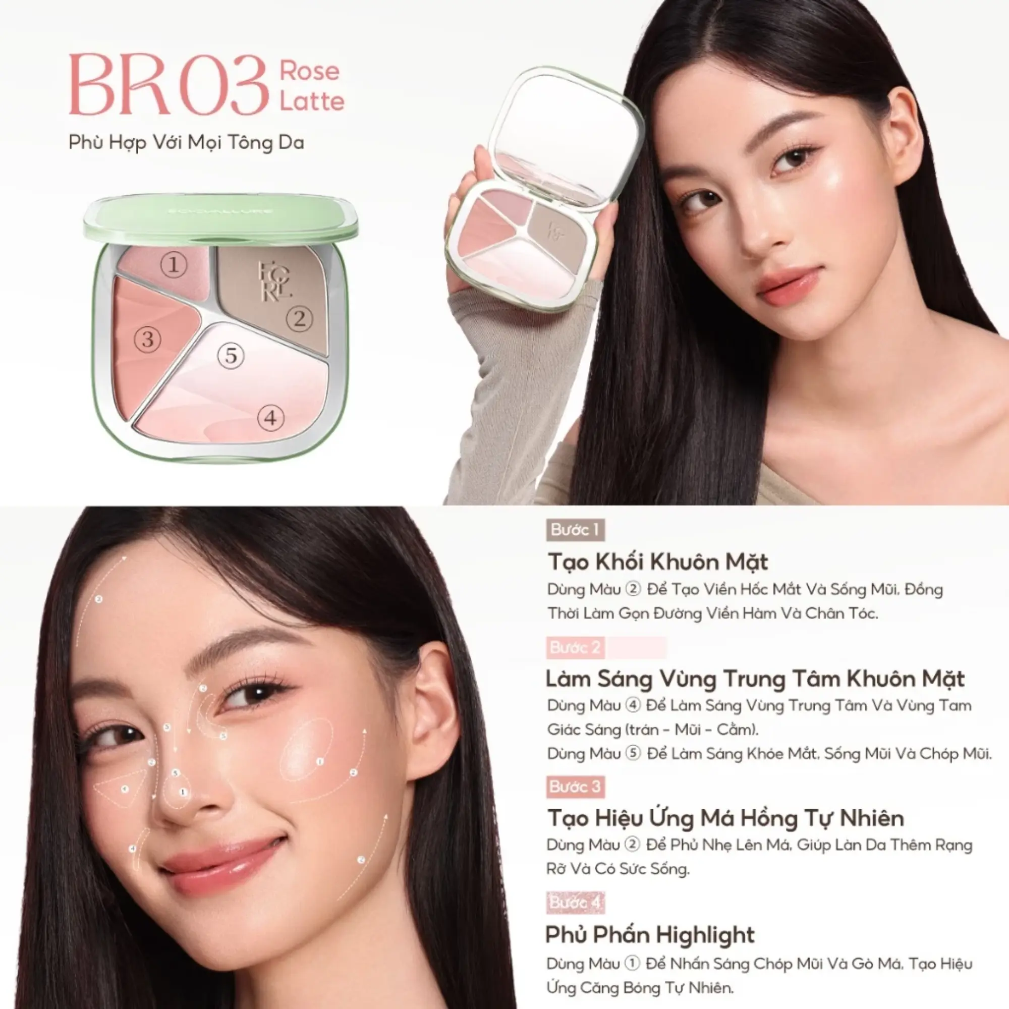 Bảng Tạo Khối và Bắt Sáng Focallure