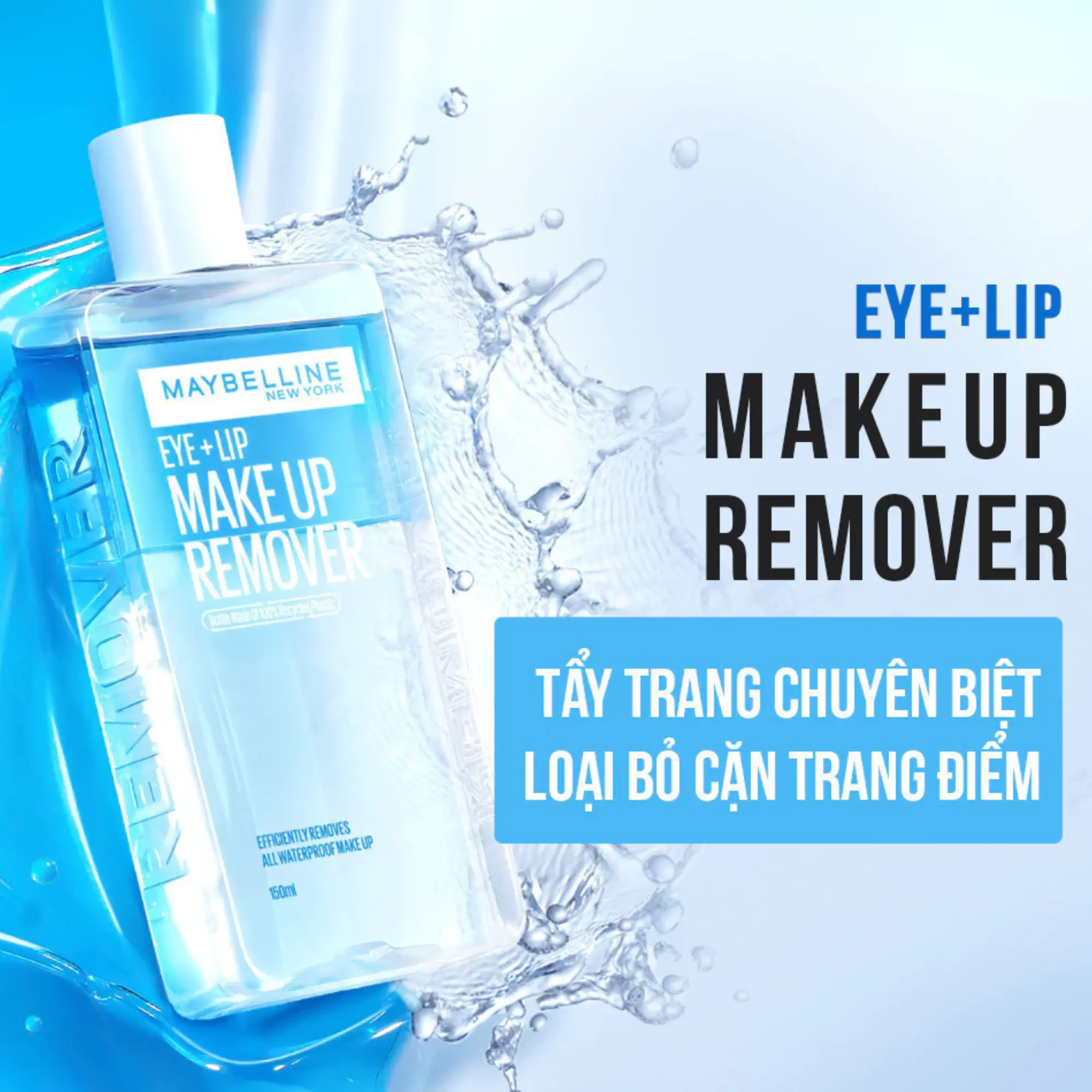 tẩy trang mắt môi Maybelline