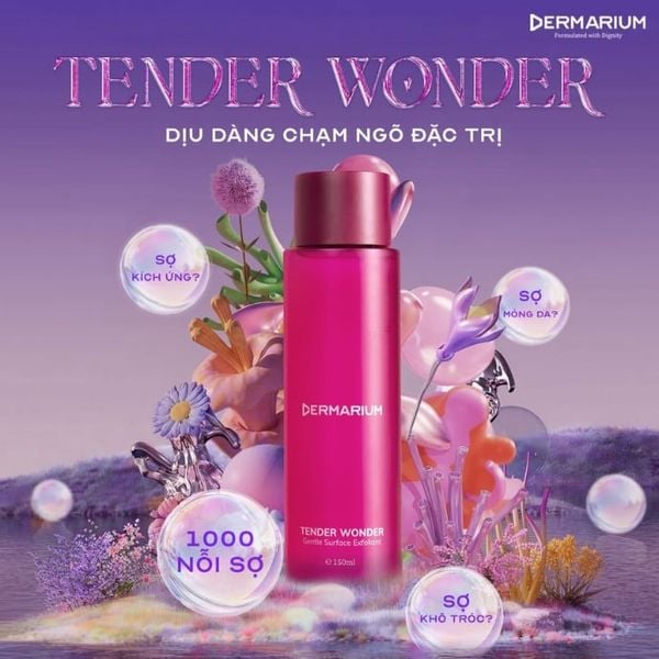 Dung Dịch Tẩy Da Chết Dermarium Tender Wonder