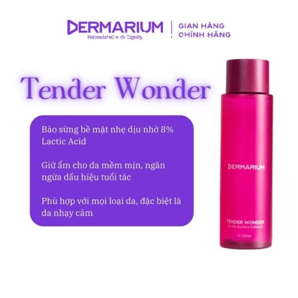 Dung Dịch Tẩy Da Chết Dermarium Tender Wonder