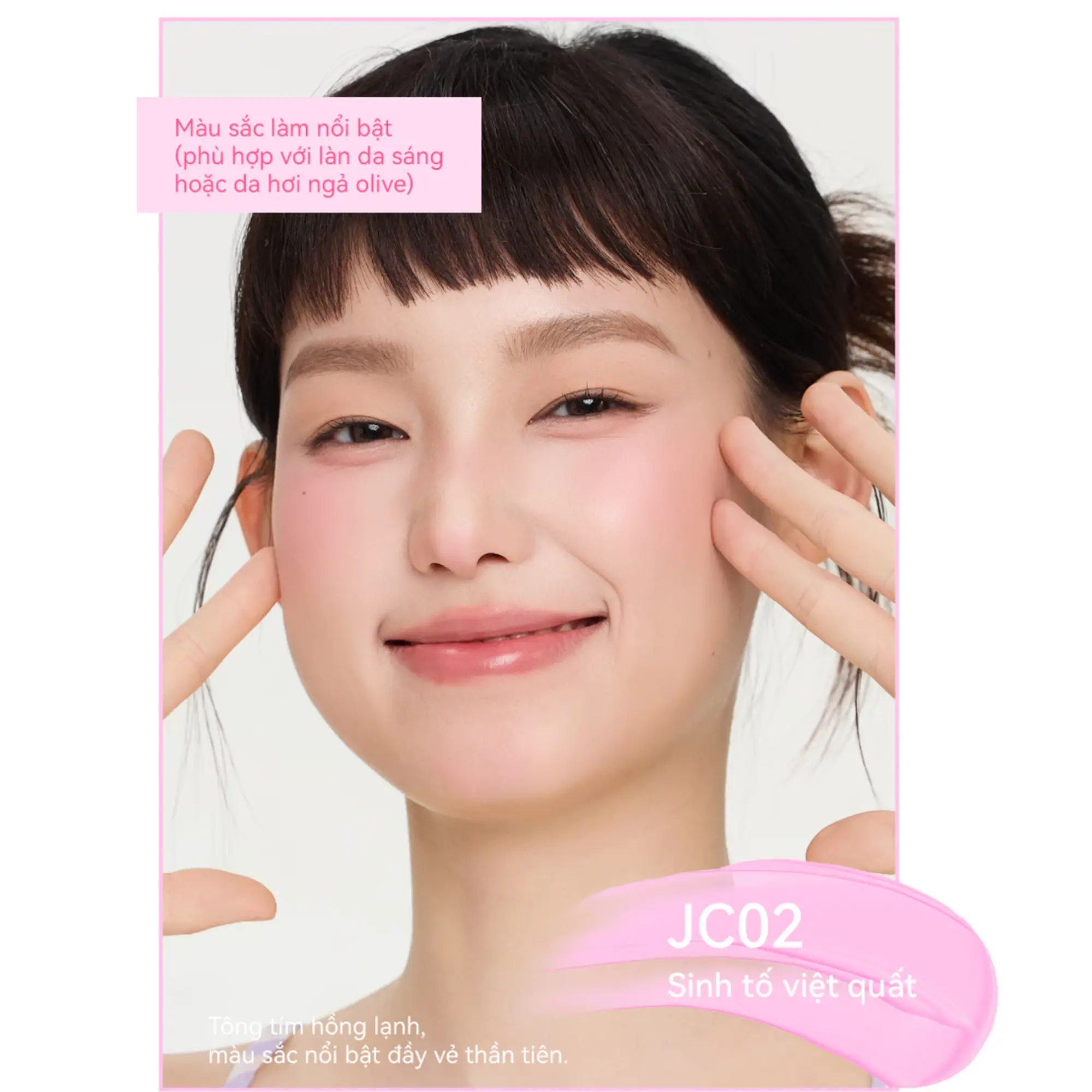 má hồng kem AZTK