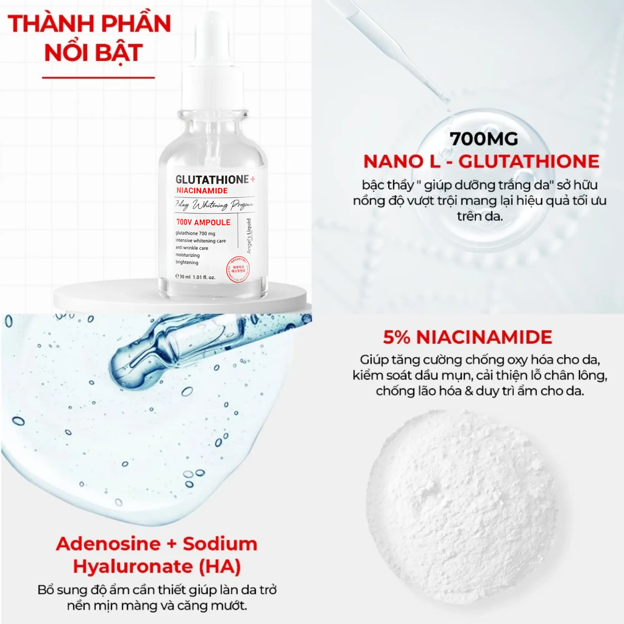 Serum trắng da Angel's Liquid